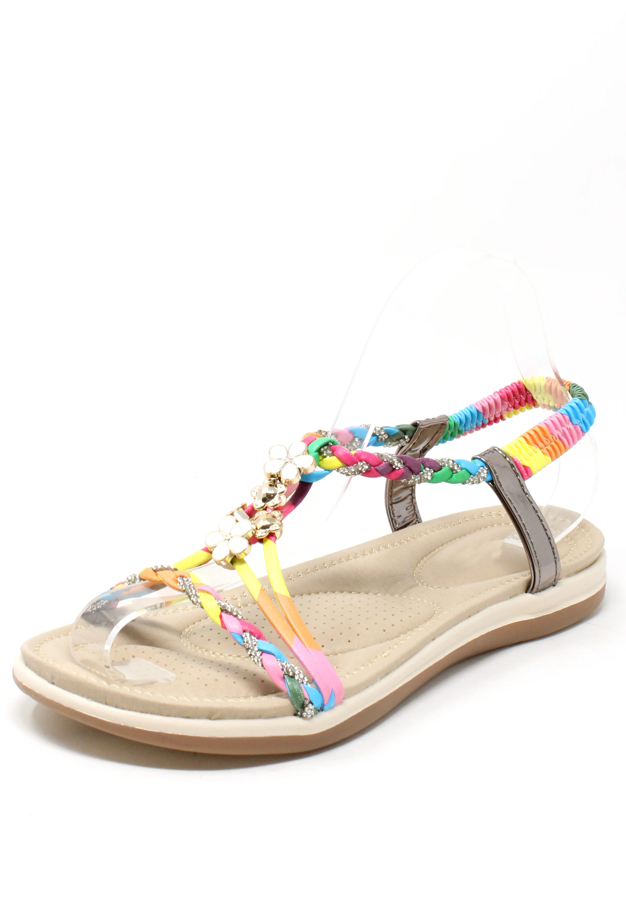 Diamante Twist Sandal - Image 8