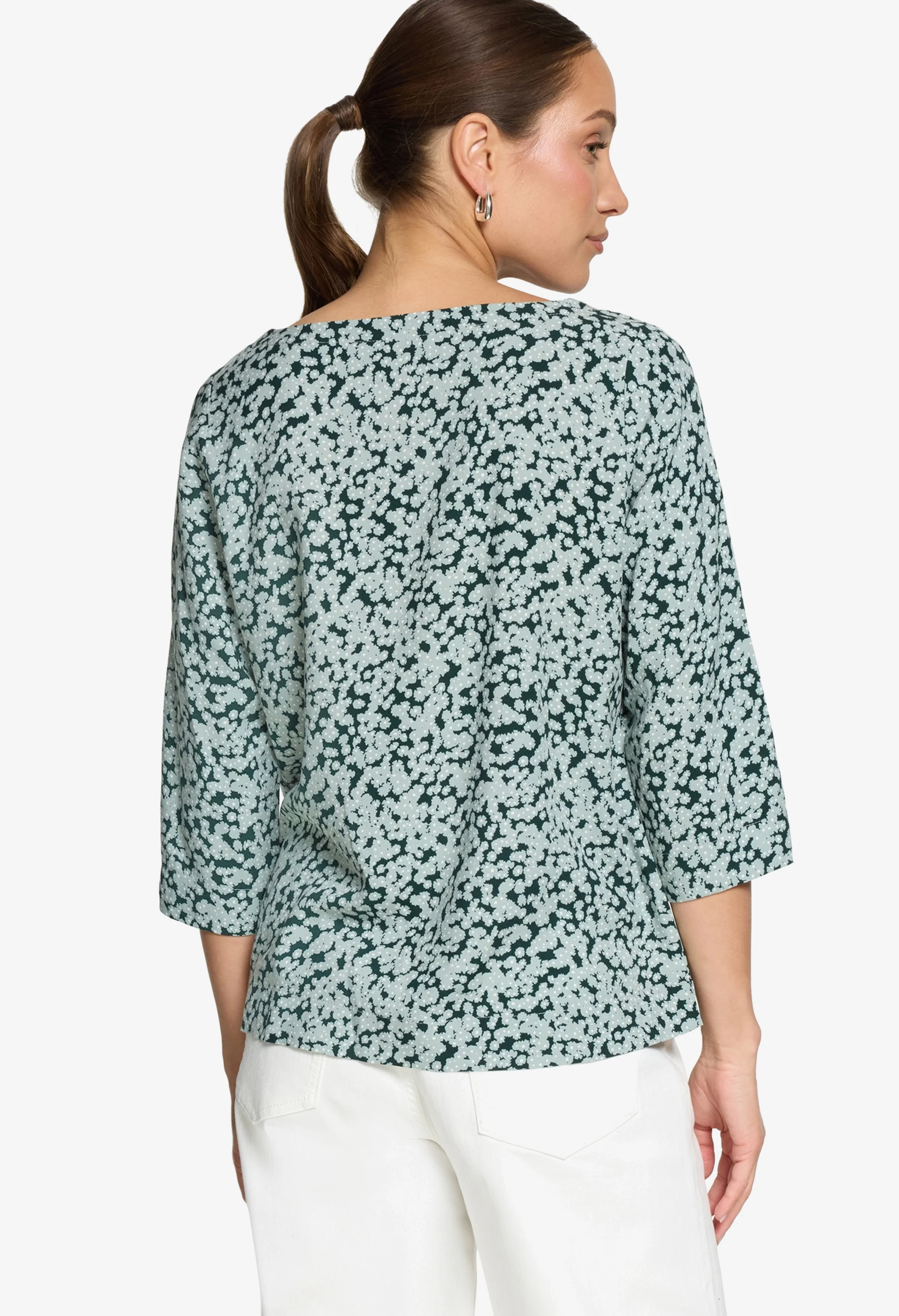 Ditsy Print Blouse - Image 2