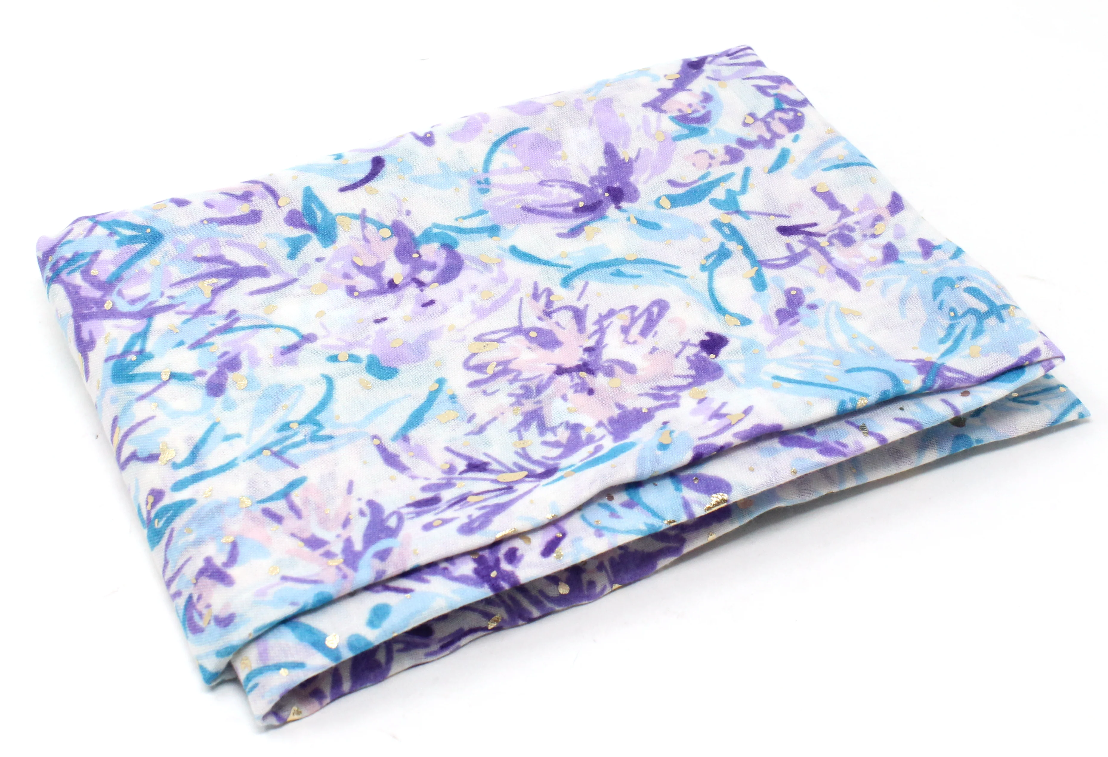 Ditzy Blossom Print Scarf - Image 5