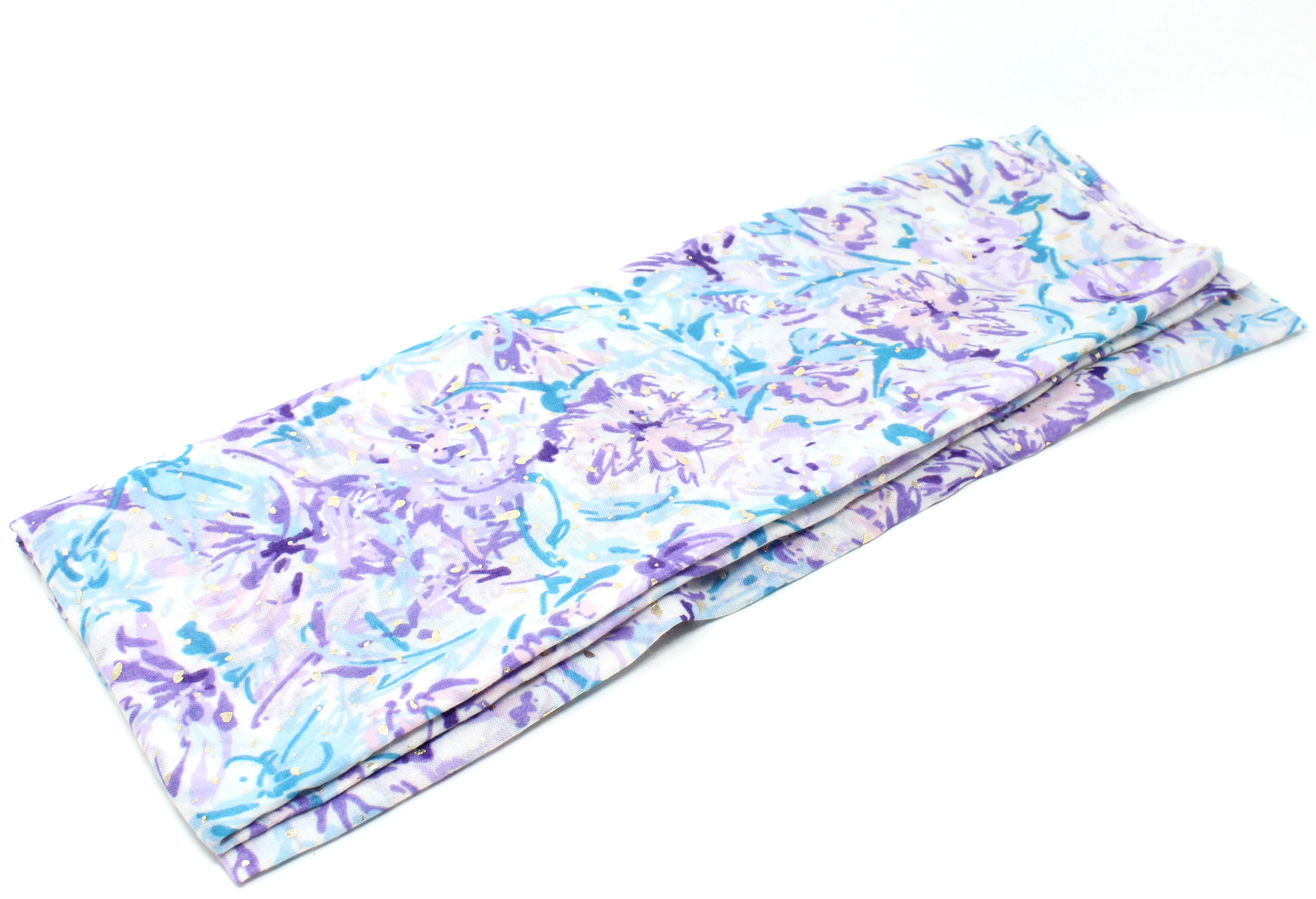 Ditzy Blossom Print Scarf - Image 6