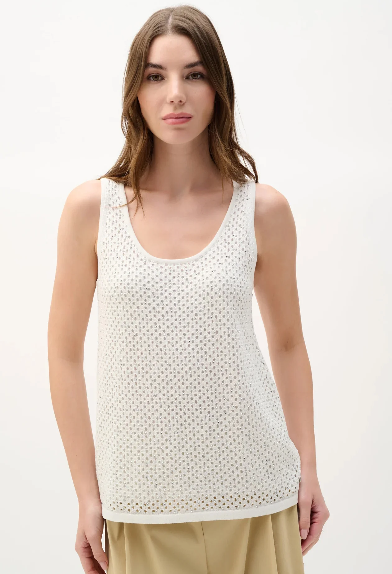 Embellished Knit Camisole - Image 7