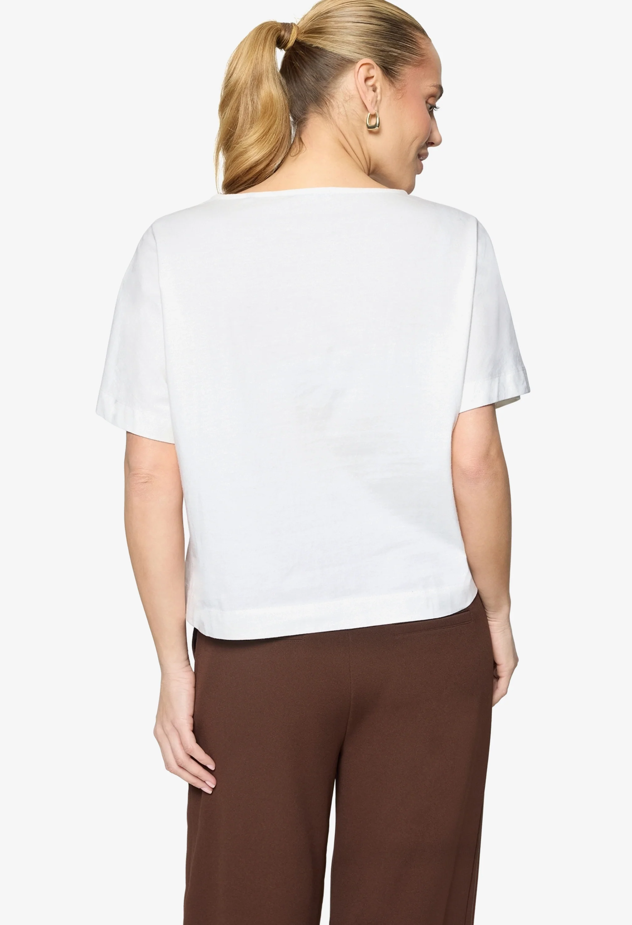 Embroidered Cotton T-Shirt - Image 4