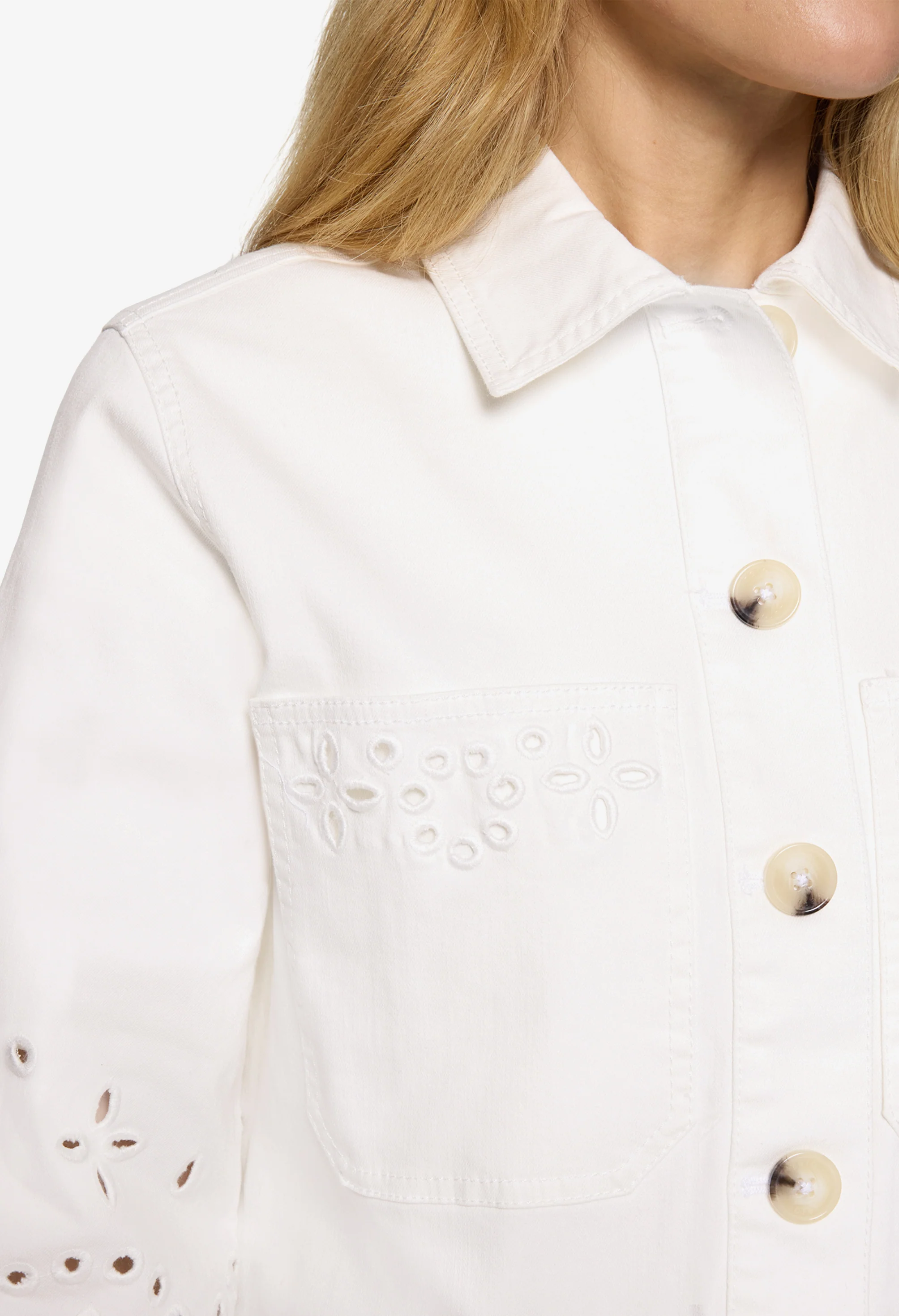 Embroidery Detail Jacket - Image 4