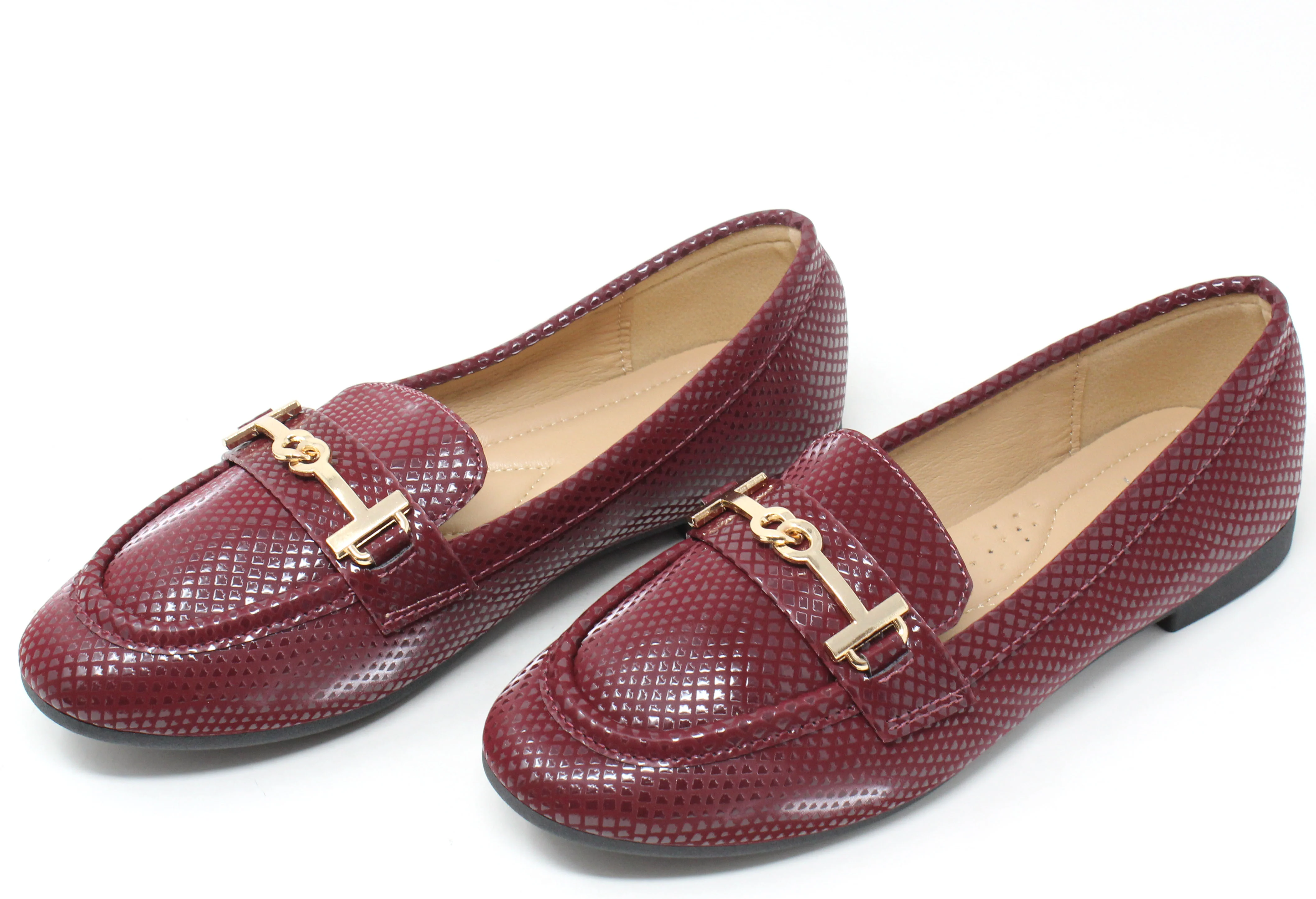 Faux Snake Effect Loafer - Image 14