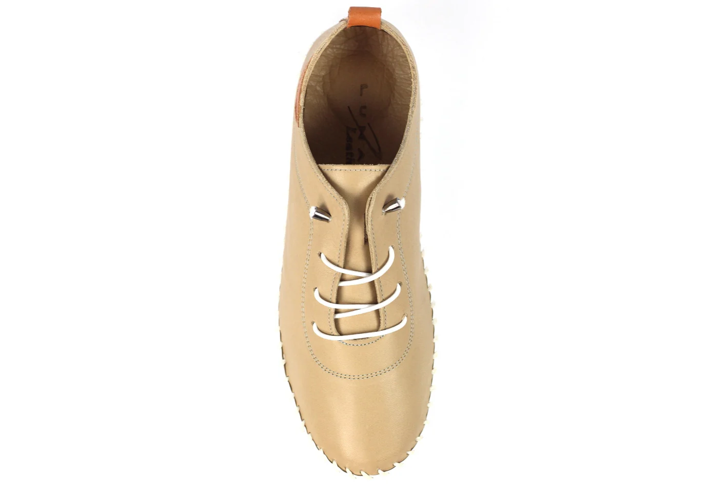Flamborough leather Plimsoll - Image 5