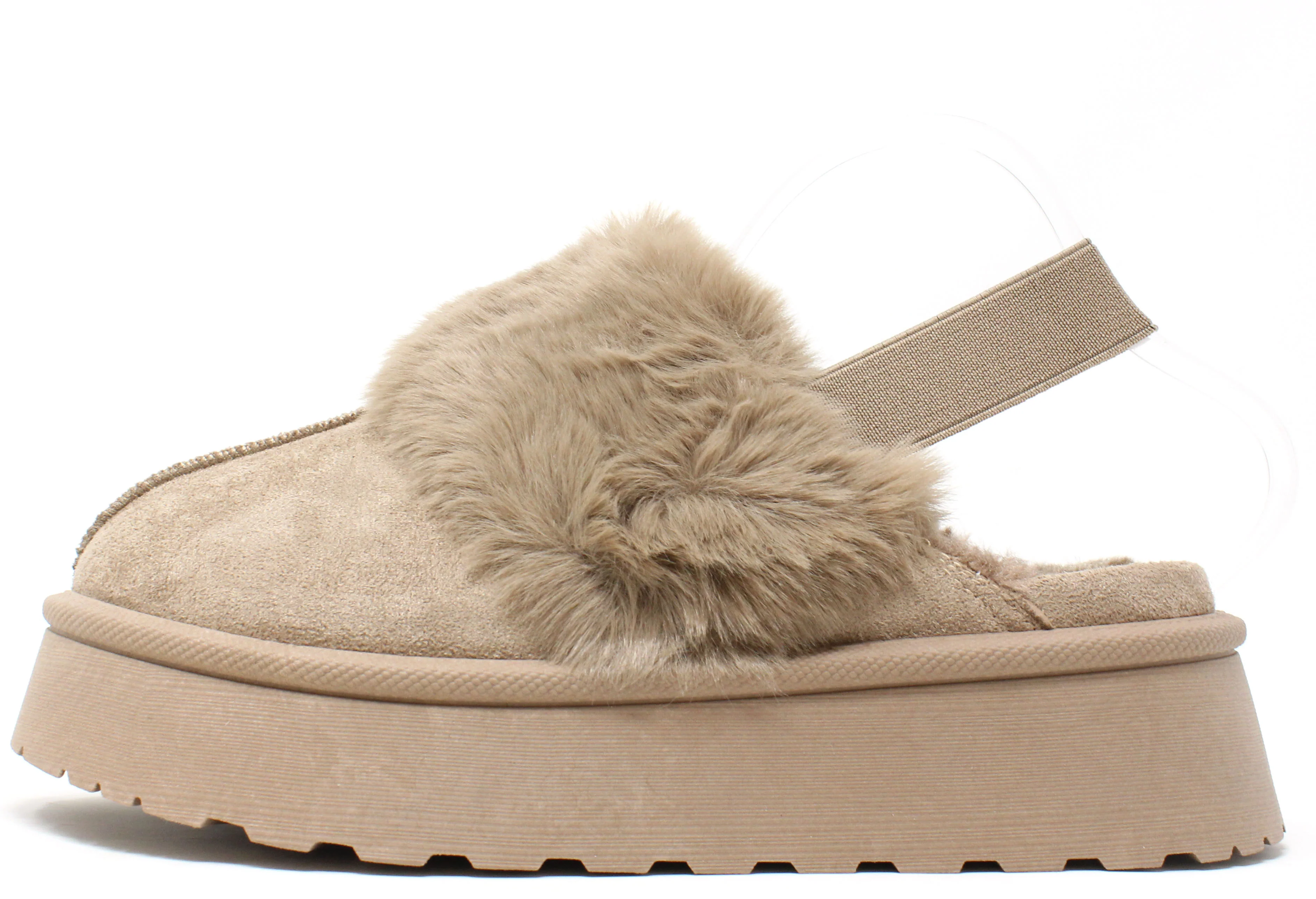 Flatform Faux Fur Trim Boots - Image 2