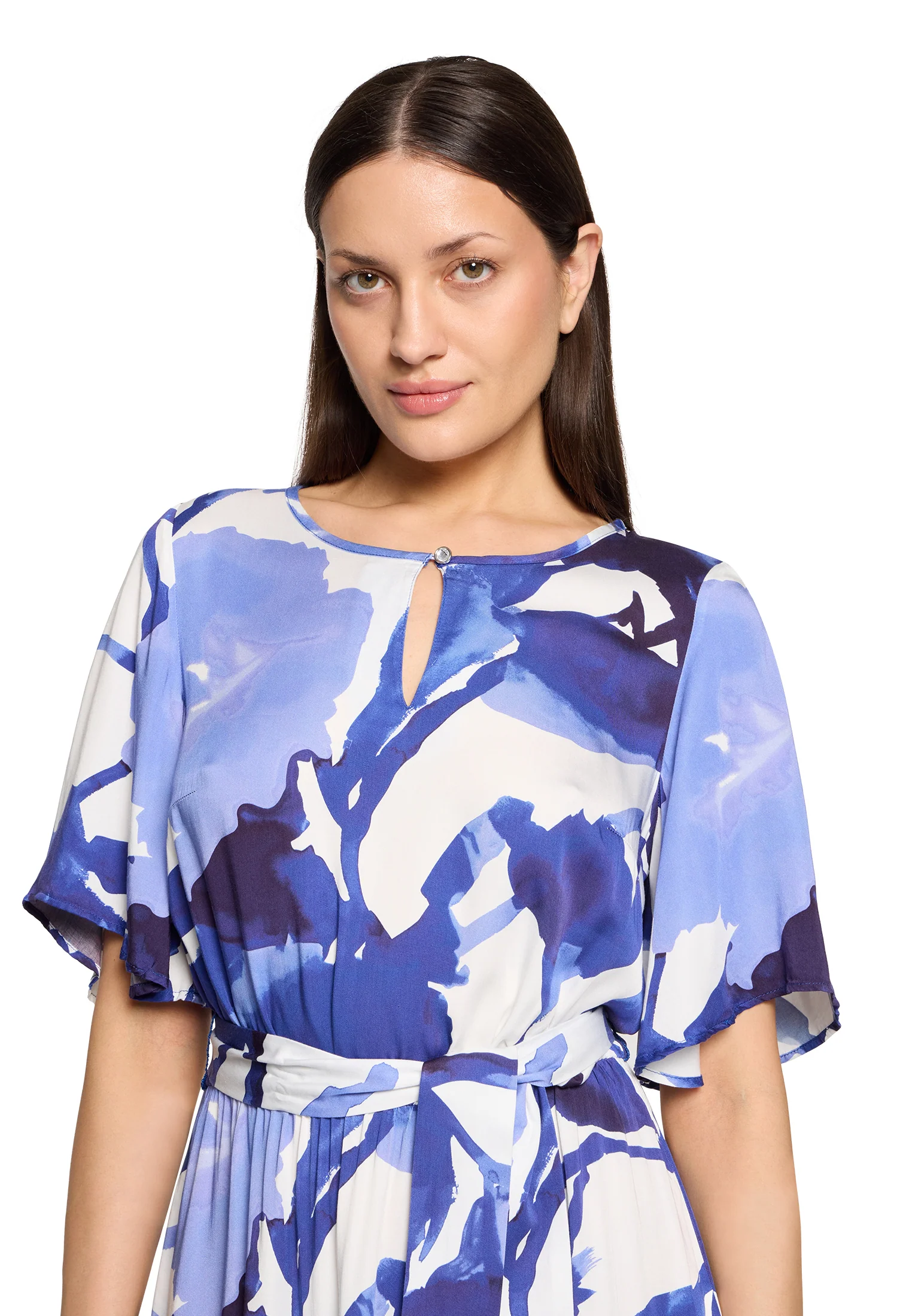 Floral Print Midi Dress - Image 4