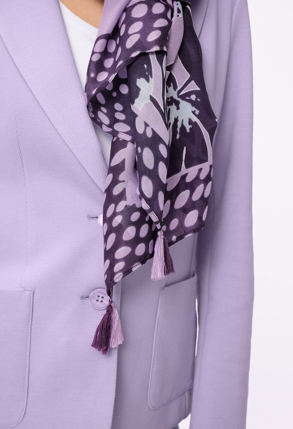 Floral Print Scarf - Image 2