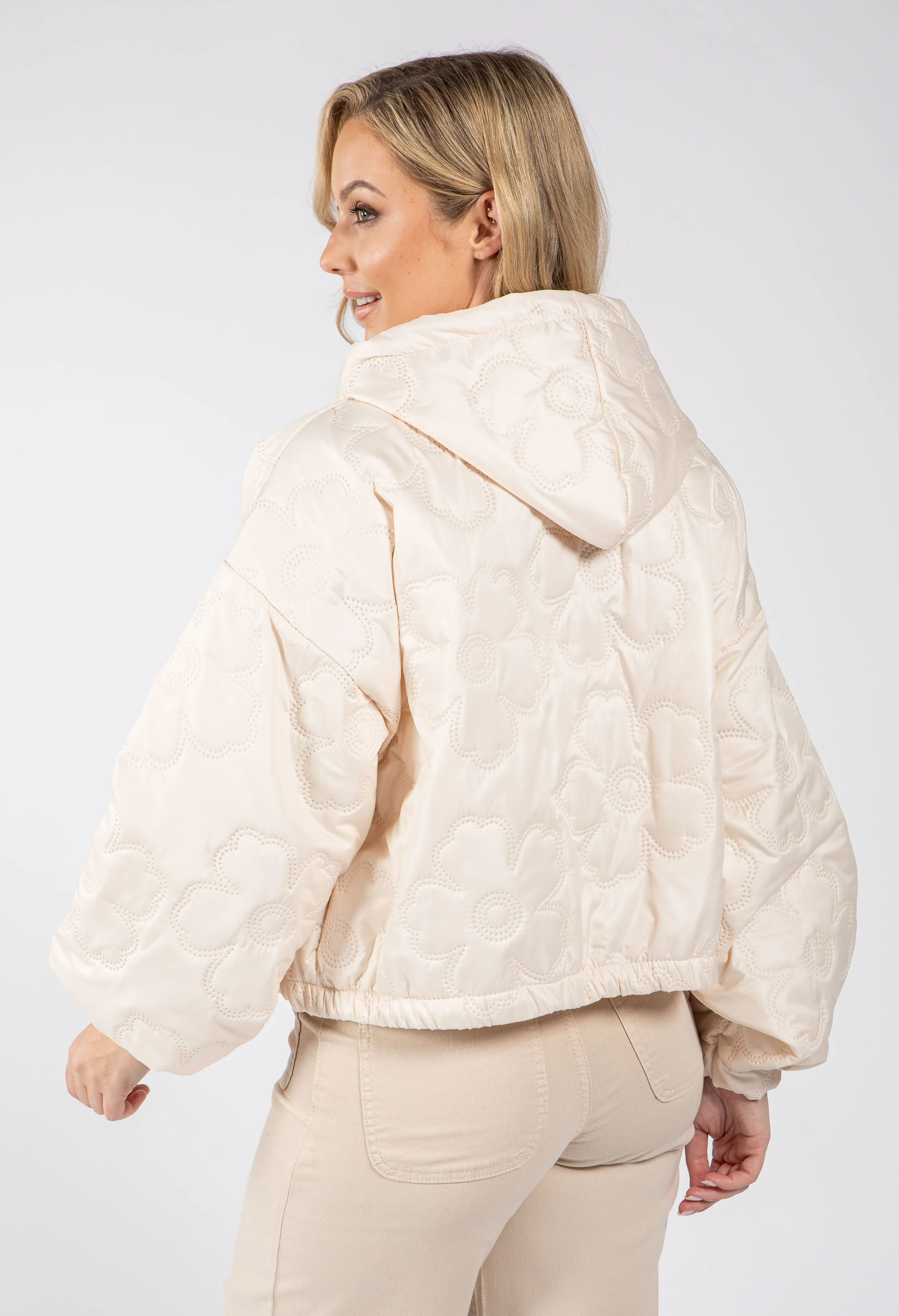Floral Quilted Jacket - Image 5