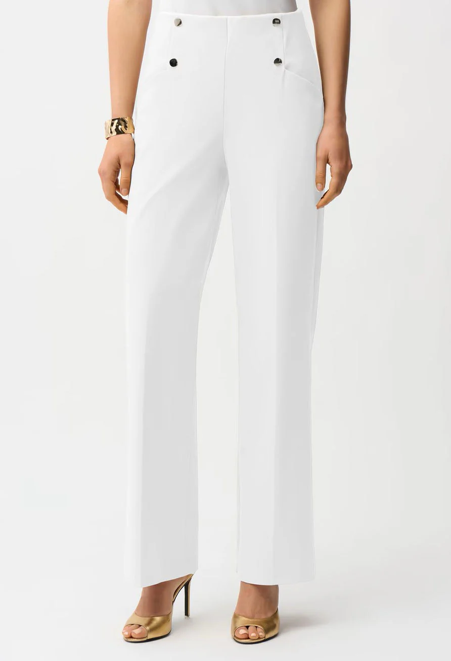 Formal Wide-leg Trousers - Image 10