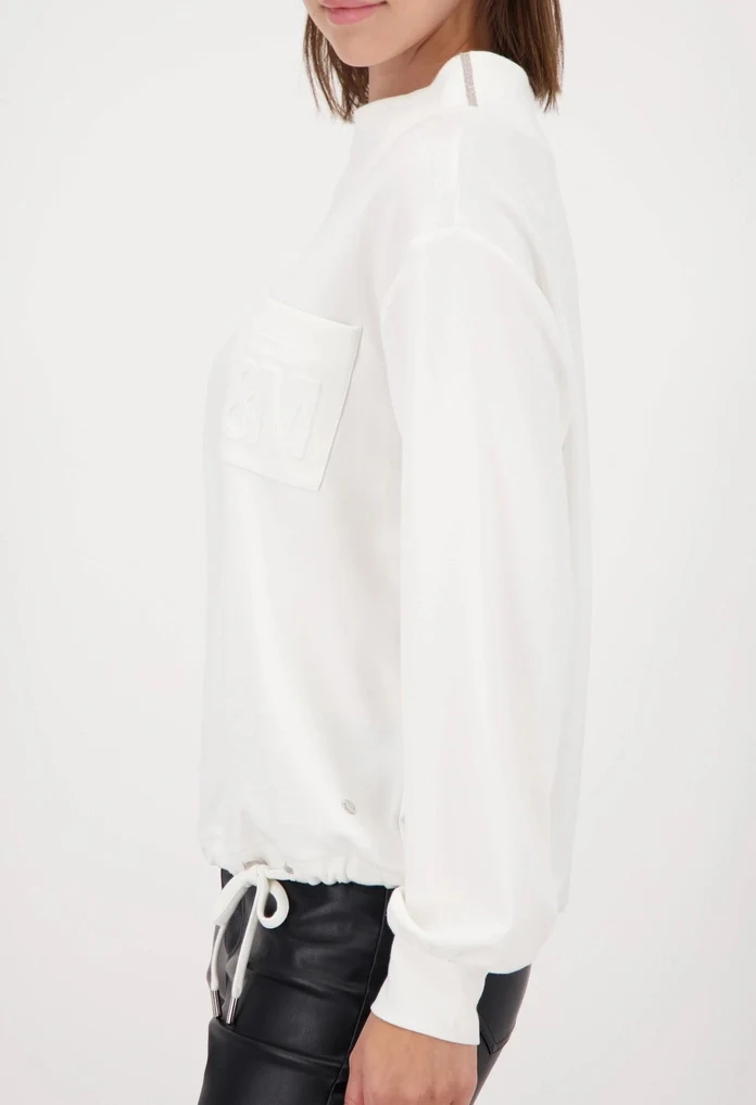 Front Pocket Long Sleeve Top - Image 2