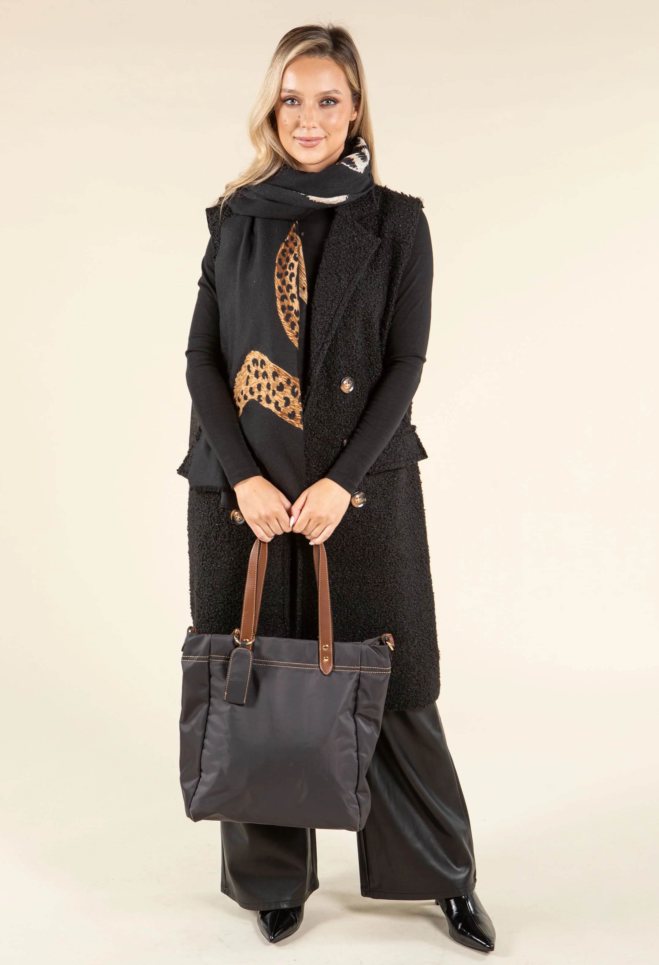 Front Zip Tote Bag - Image 6