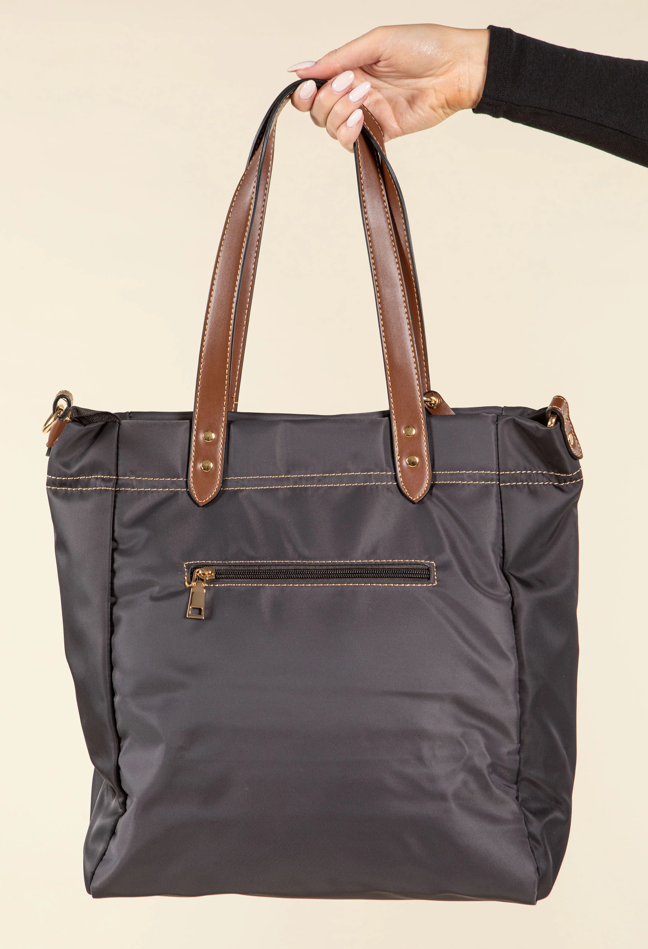 Front Zip Tote Bag - Image 8