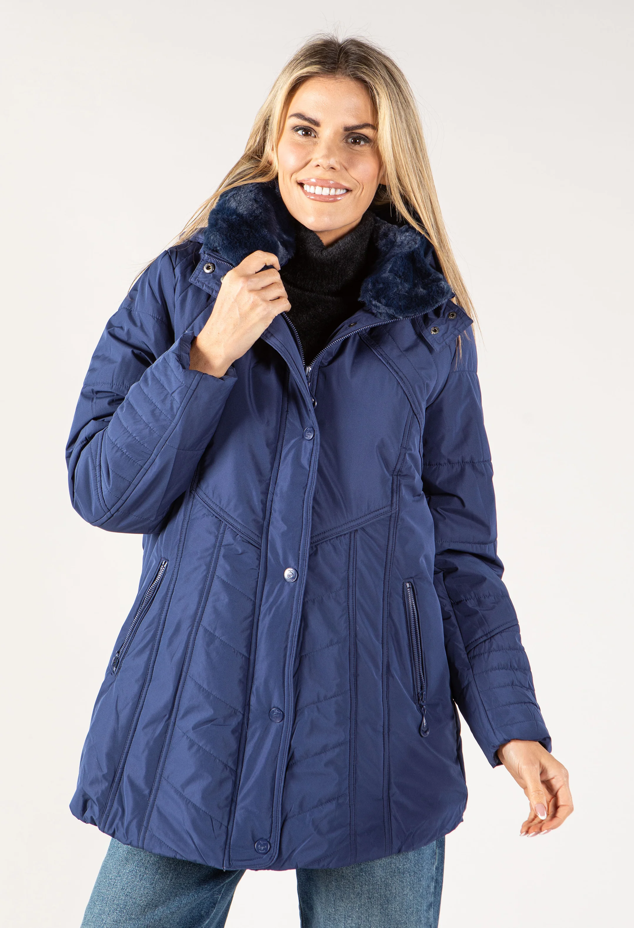 Fur Lined Coat - Image 4