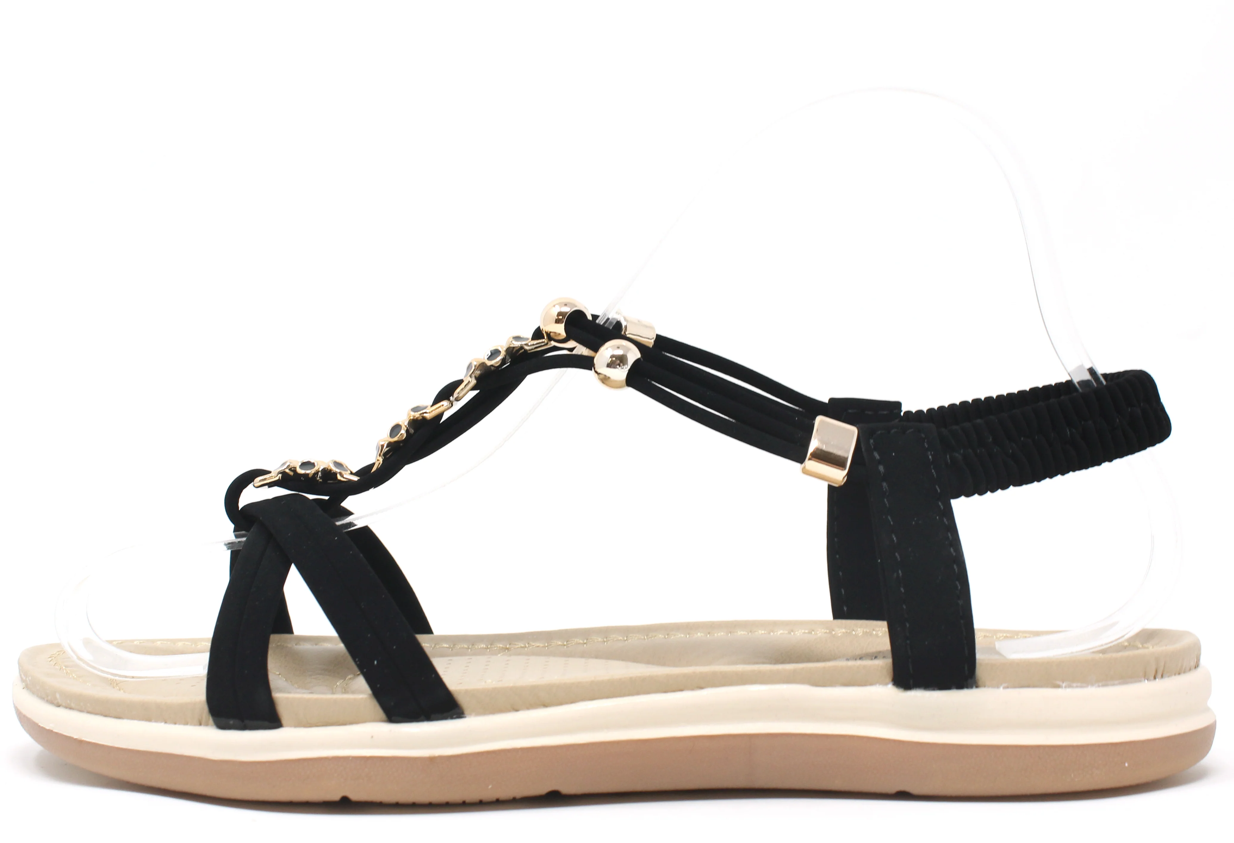 Floral Beaded Sandal - Image 2
