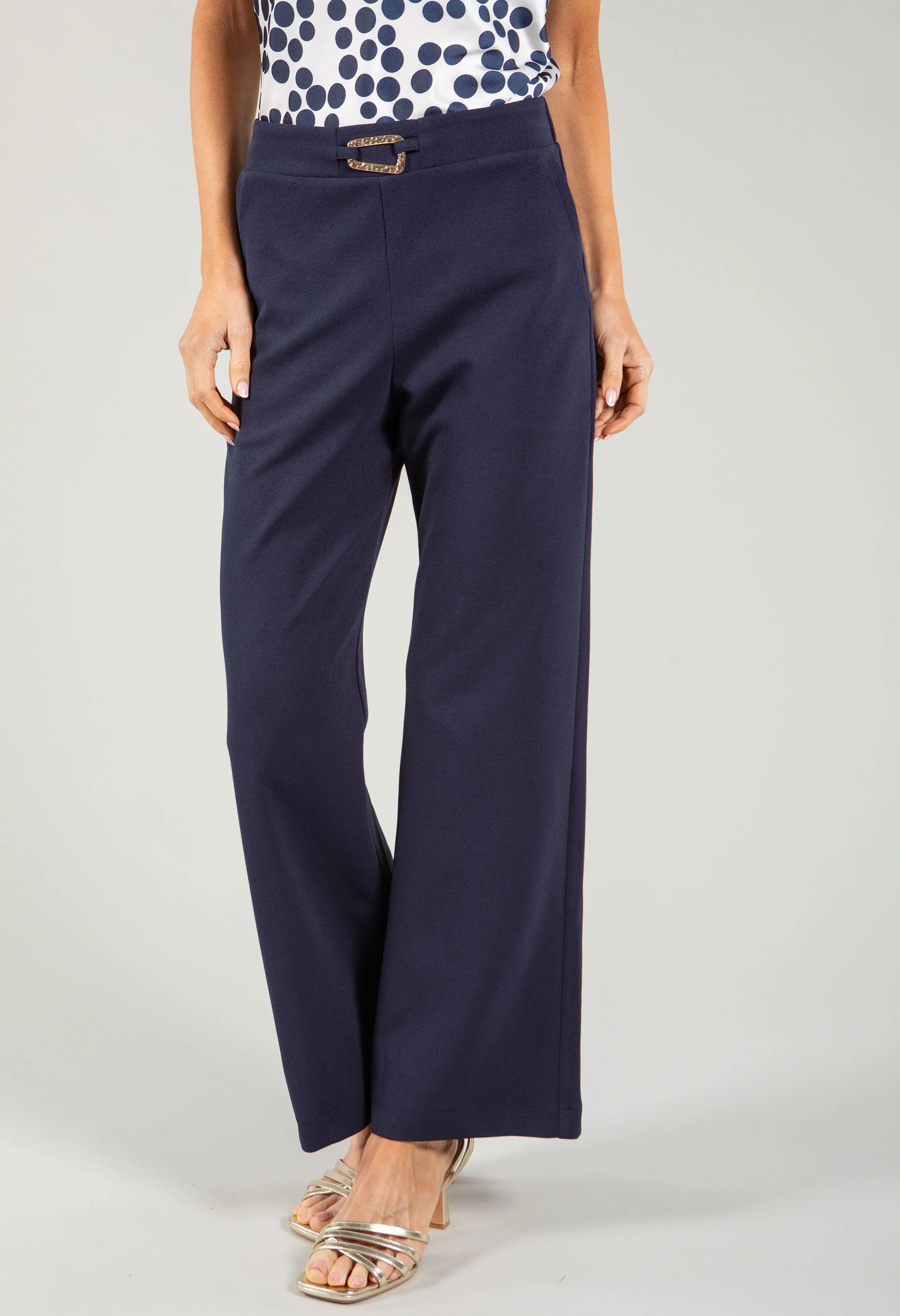 Gold Buckle Trousers - Image 5