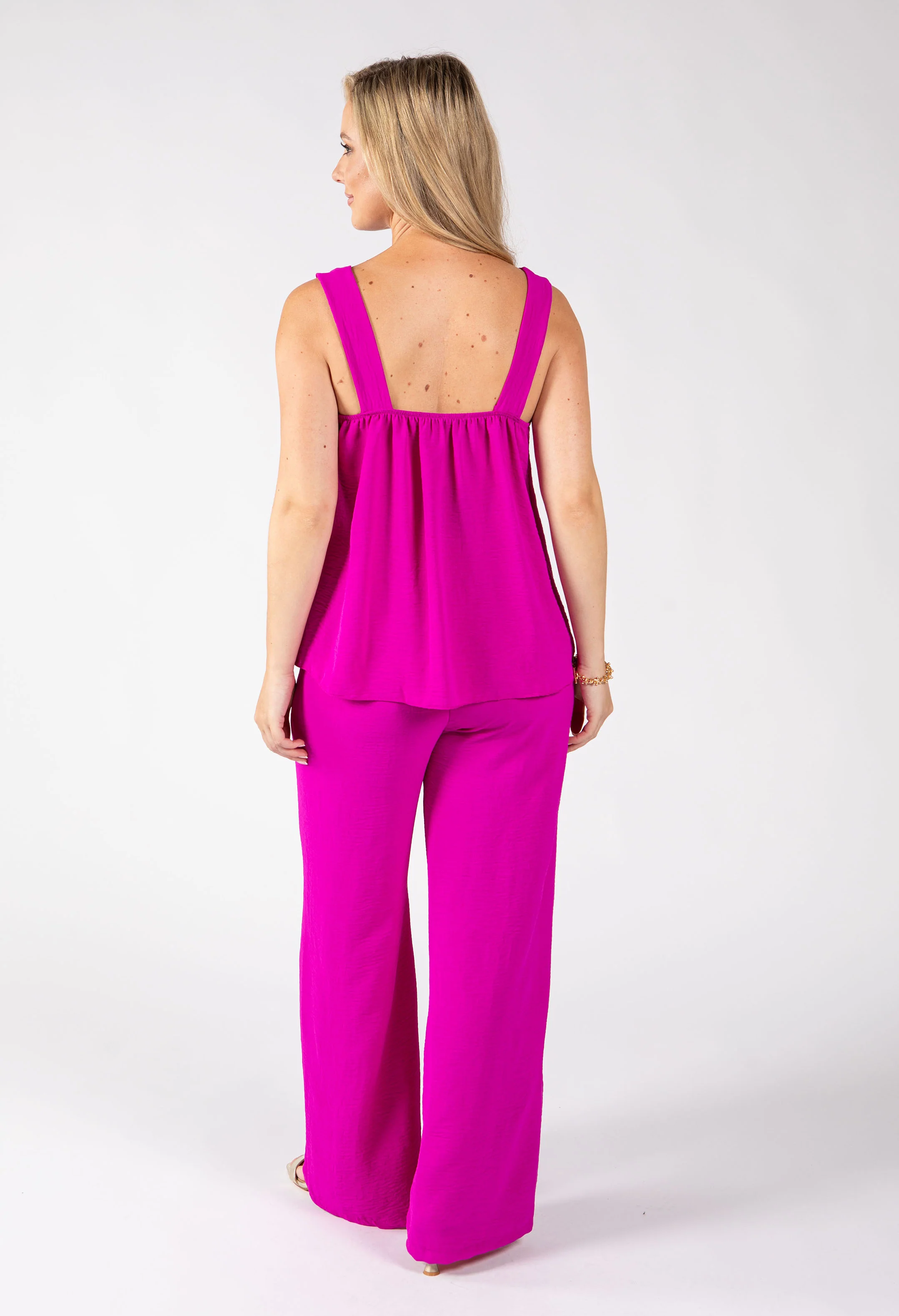 Cleo Gold Detail Sleeveless Co-Ord - Image 13