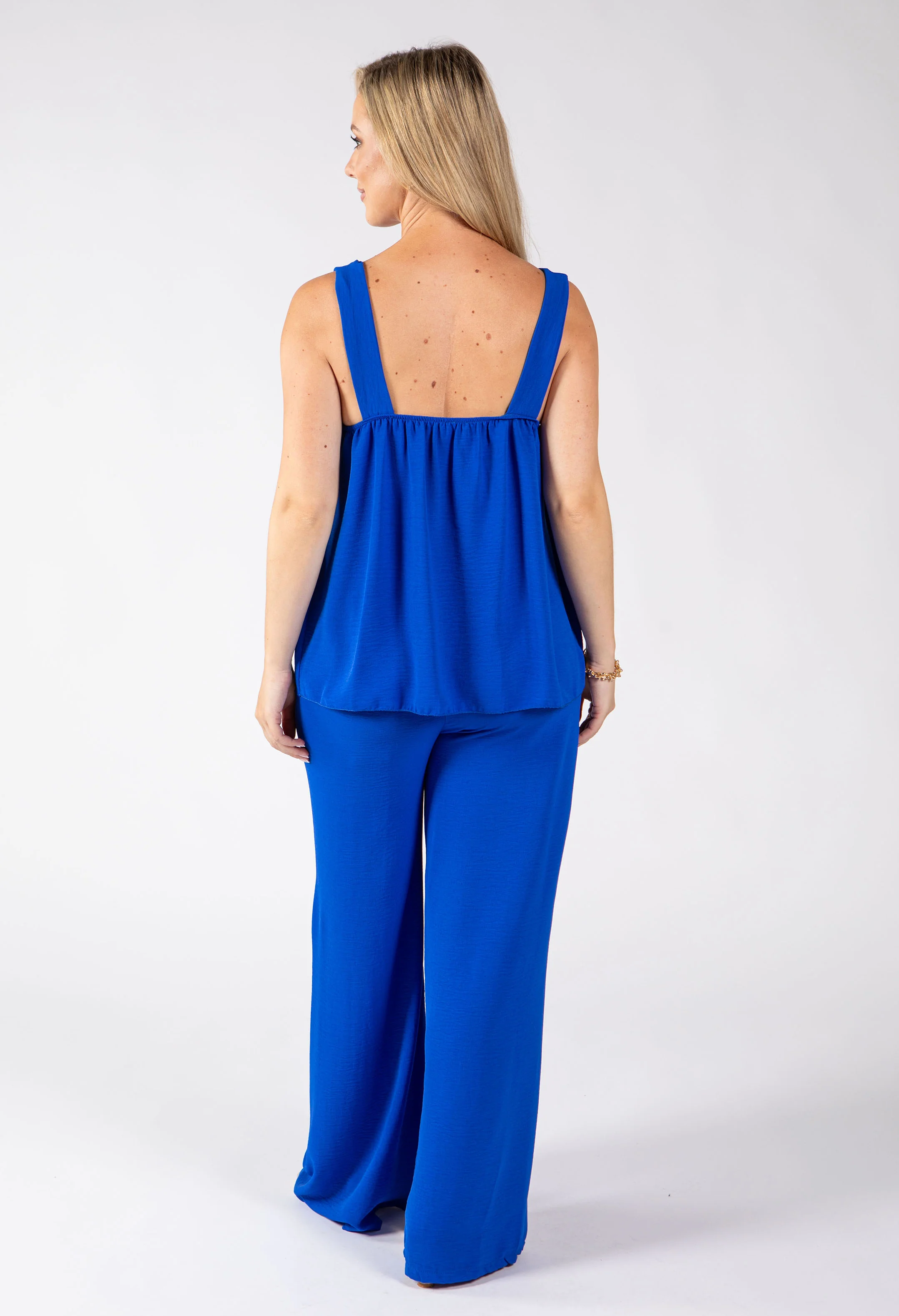 Cleo Gold Detail Sleeveless Co-Ord - Image 17