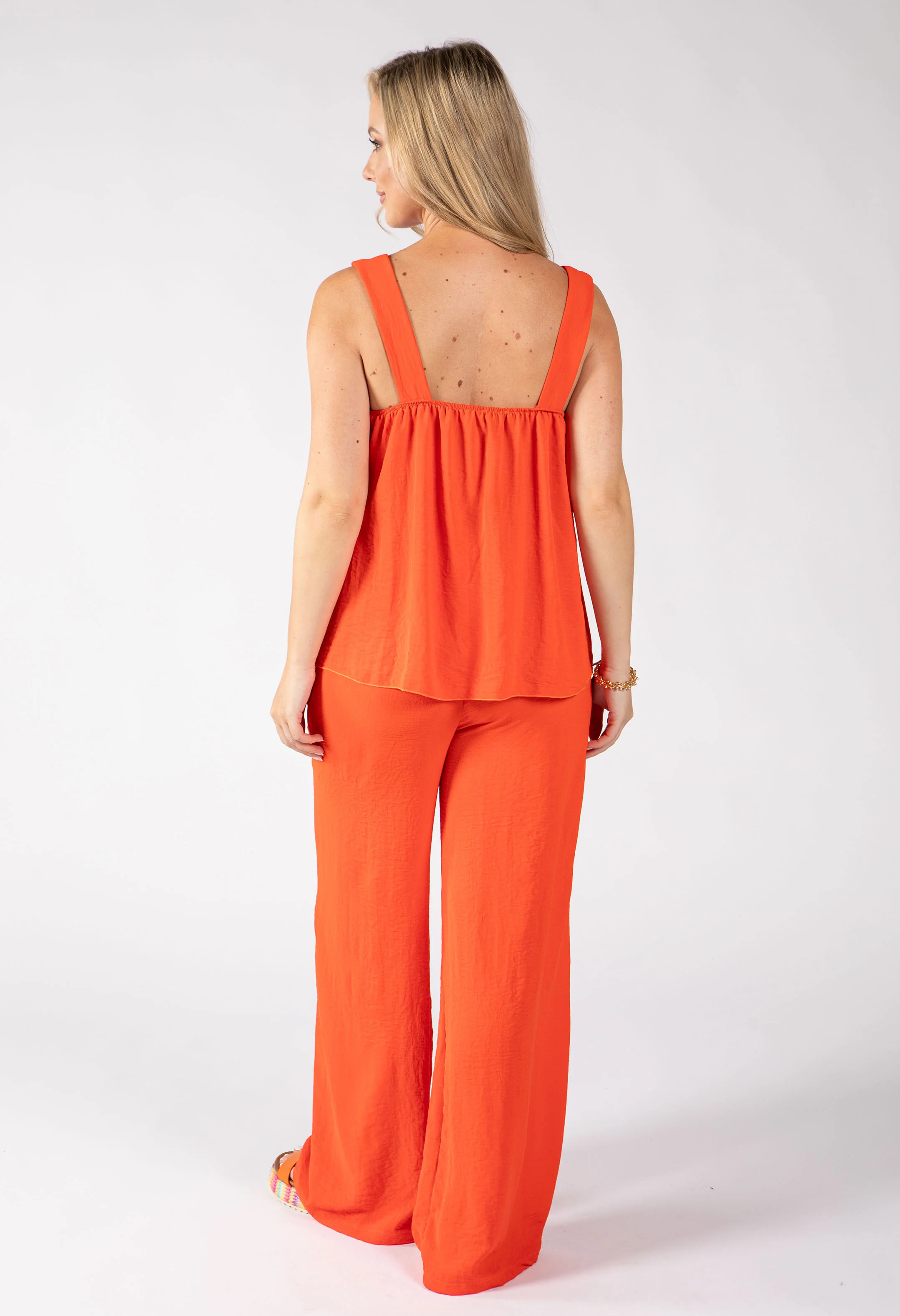 Cleo Gold Detail Sleeveless Co-Ord - Image 22