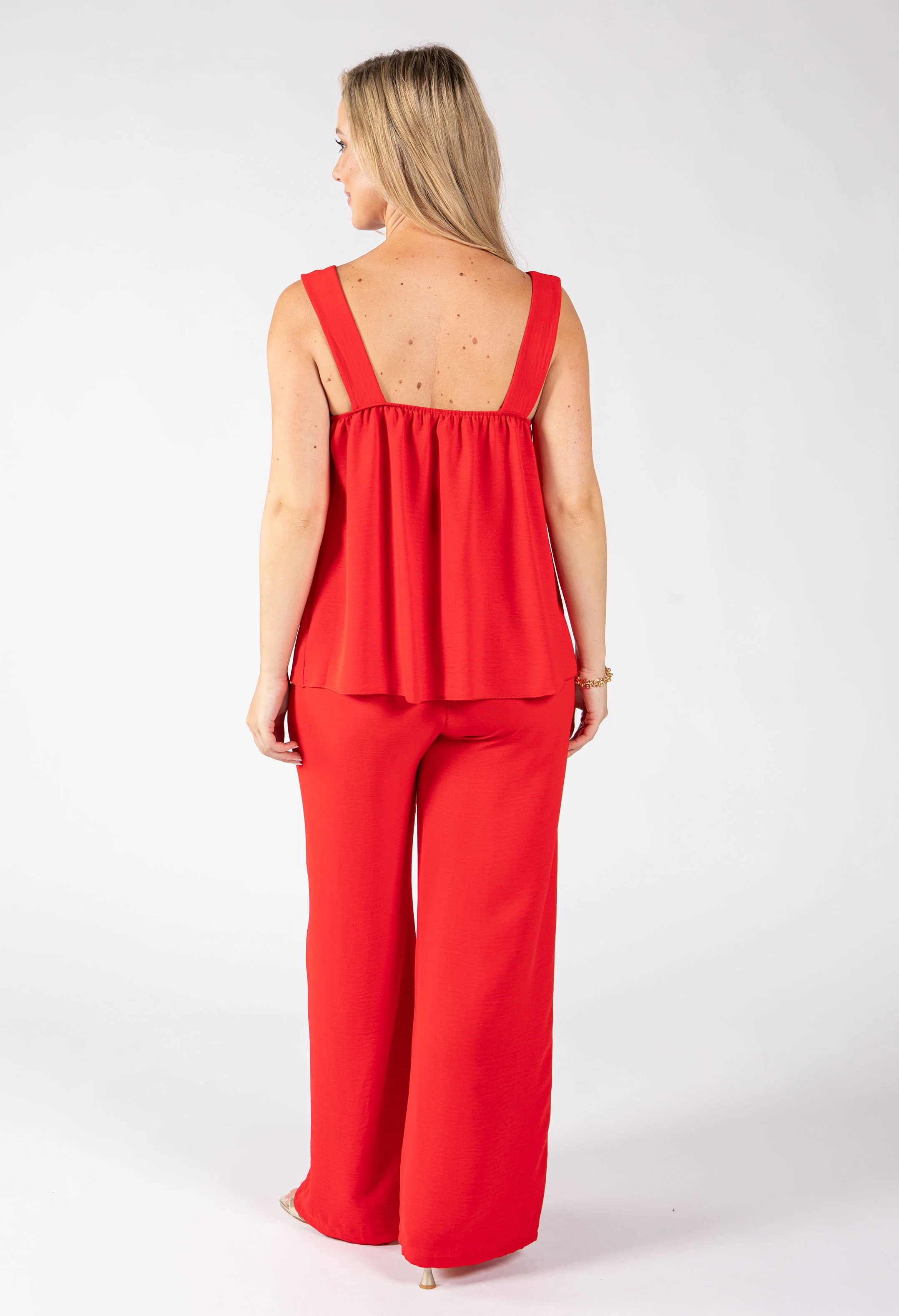 Cleo Gold Detail Sleeveless Co-Ord - Image 26