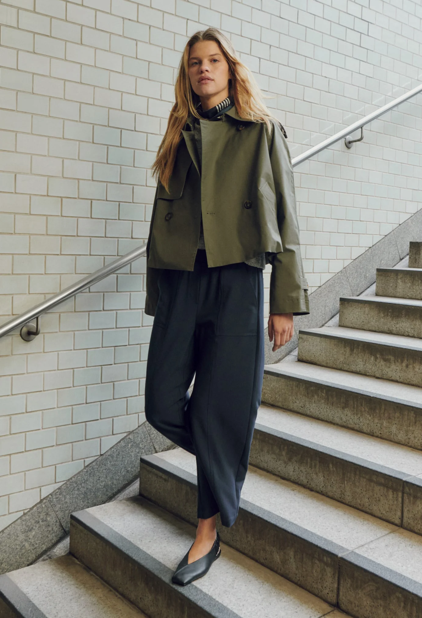 Hawena Loose Trench Jacket
