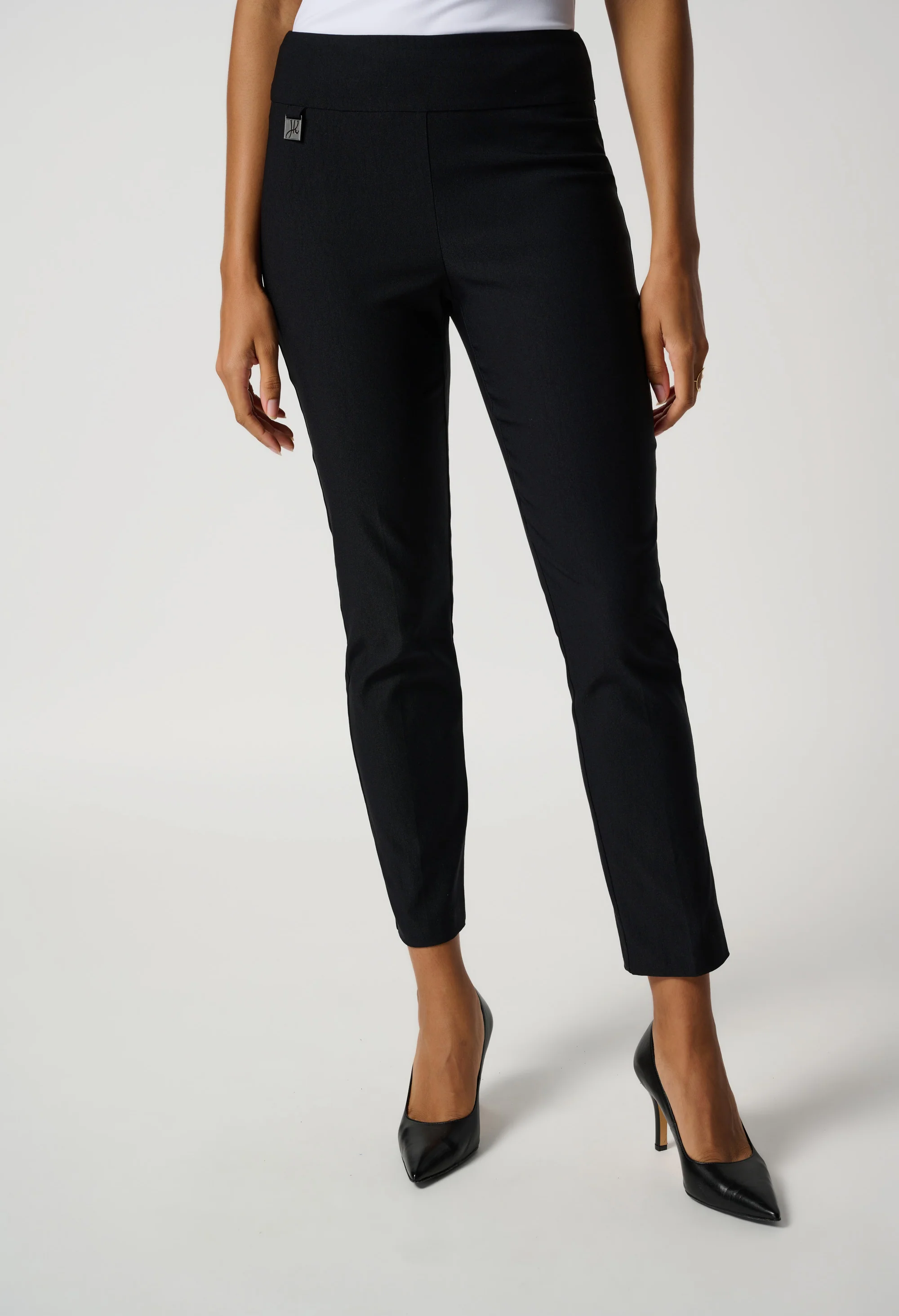 High-waisted Ankle-length Trousers - Image 2