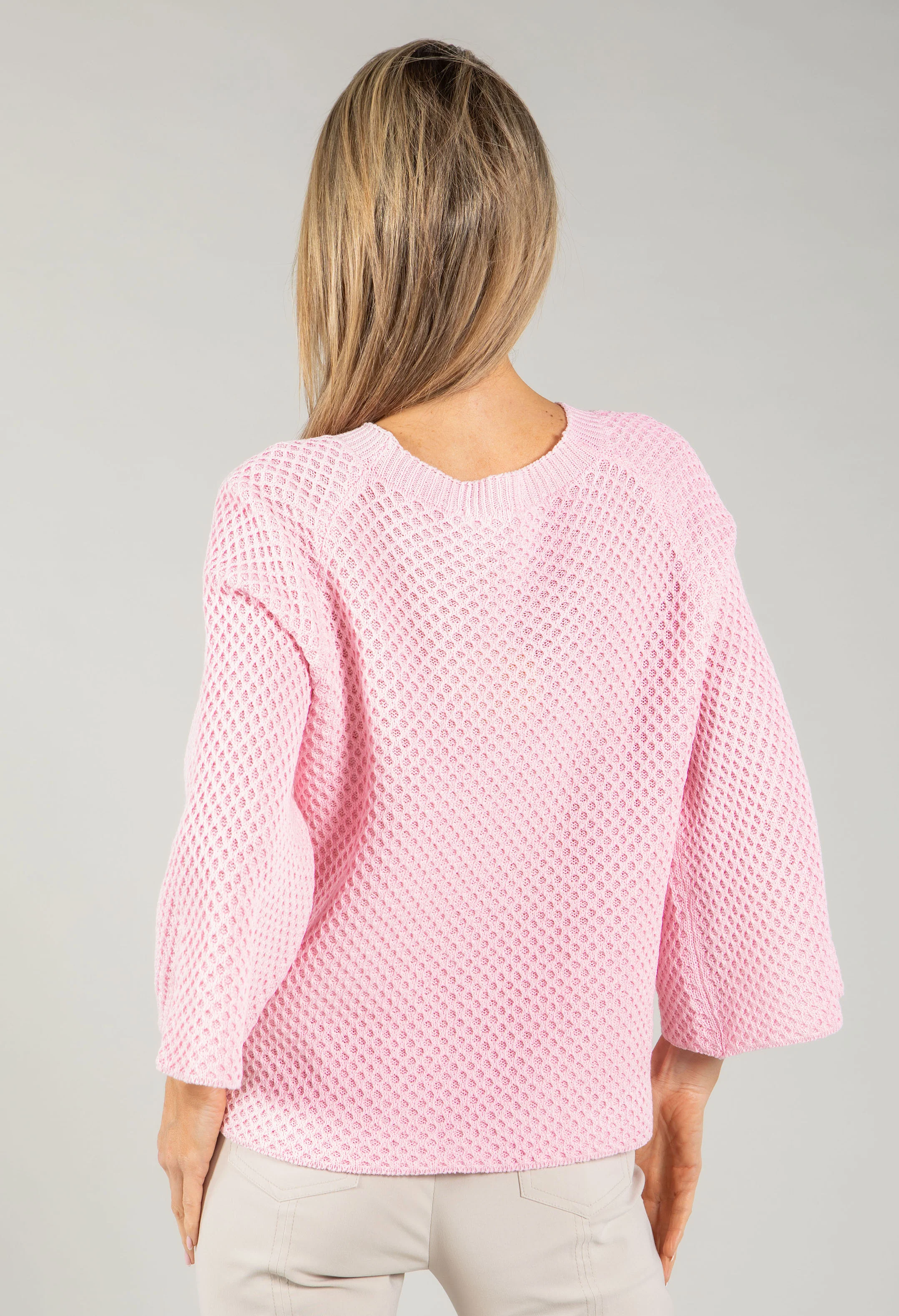 Honeycomb Knit Jumper - Image 9