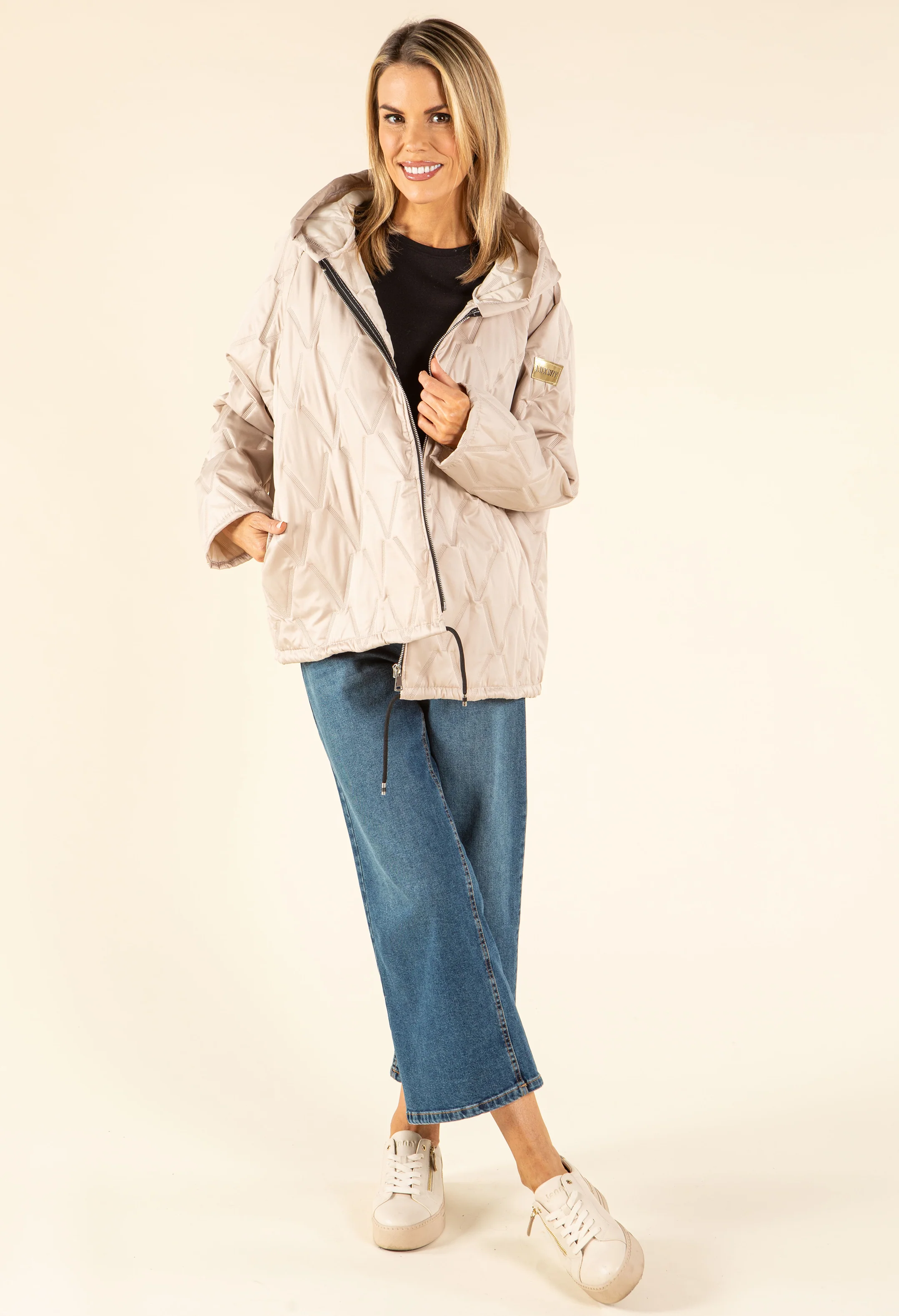 Hooded Quilted Jacket - Image 2