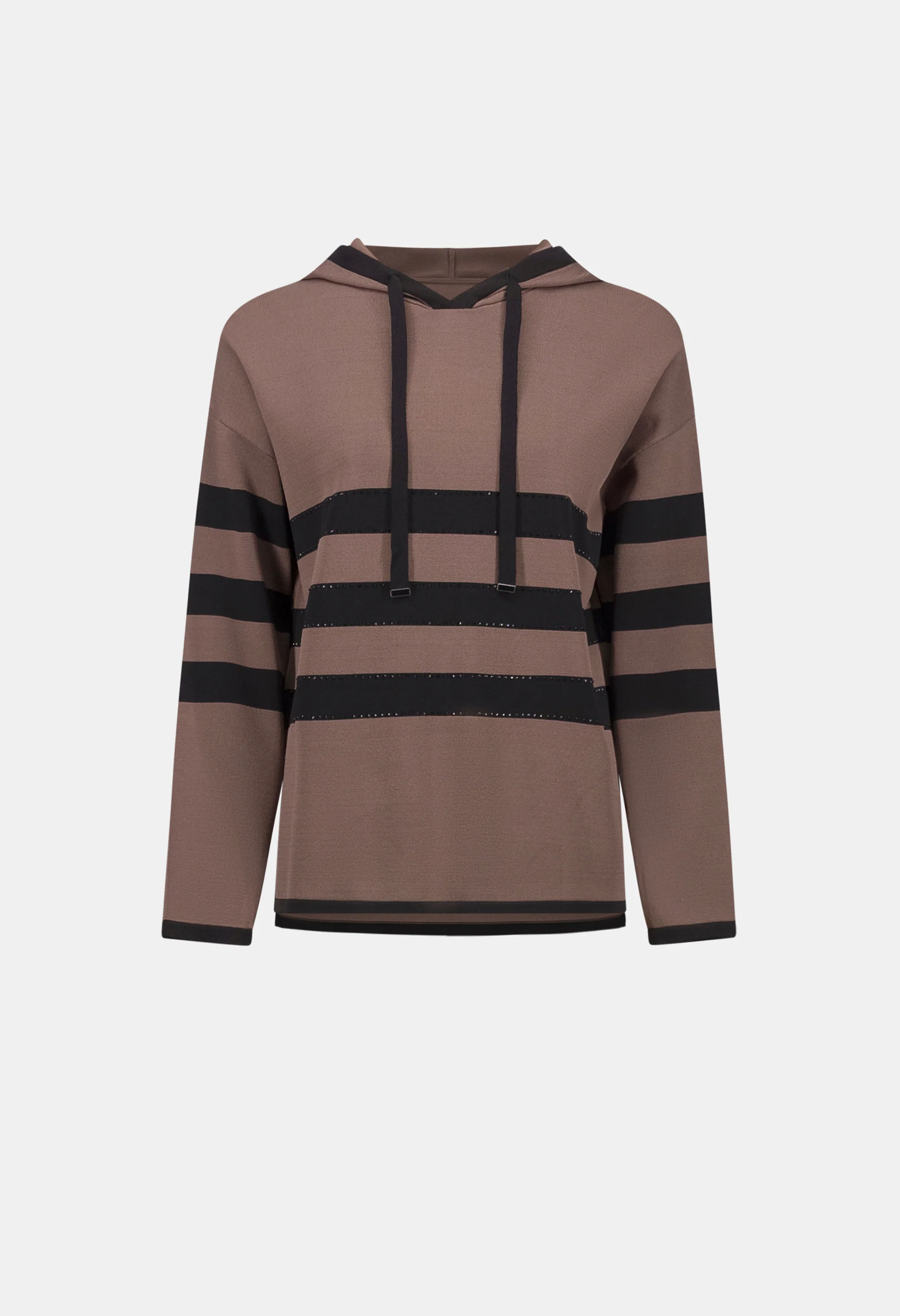 Hooded Striped Pullover - Image 10