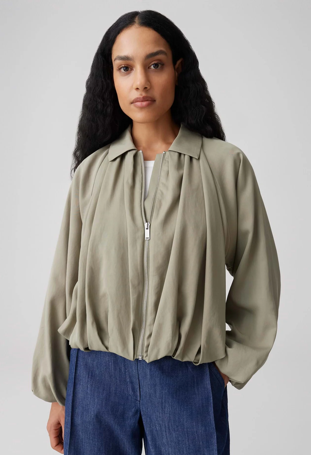 Jabana Relaxed Fit Blouson Jacket - Image 2