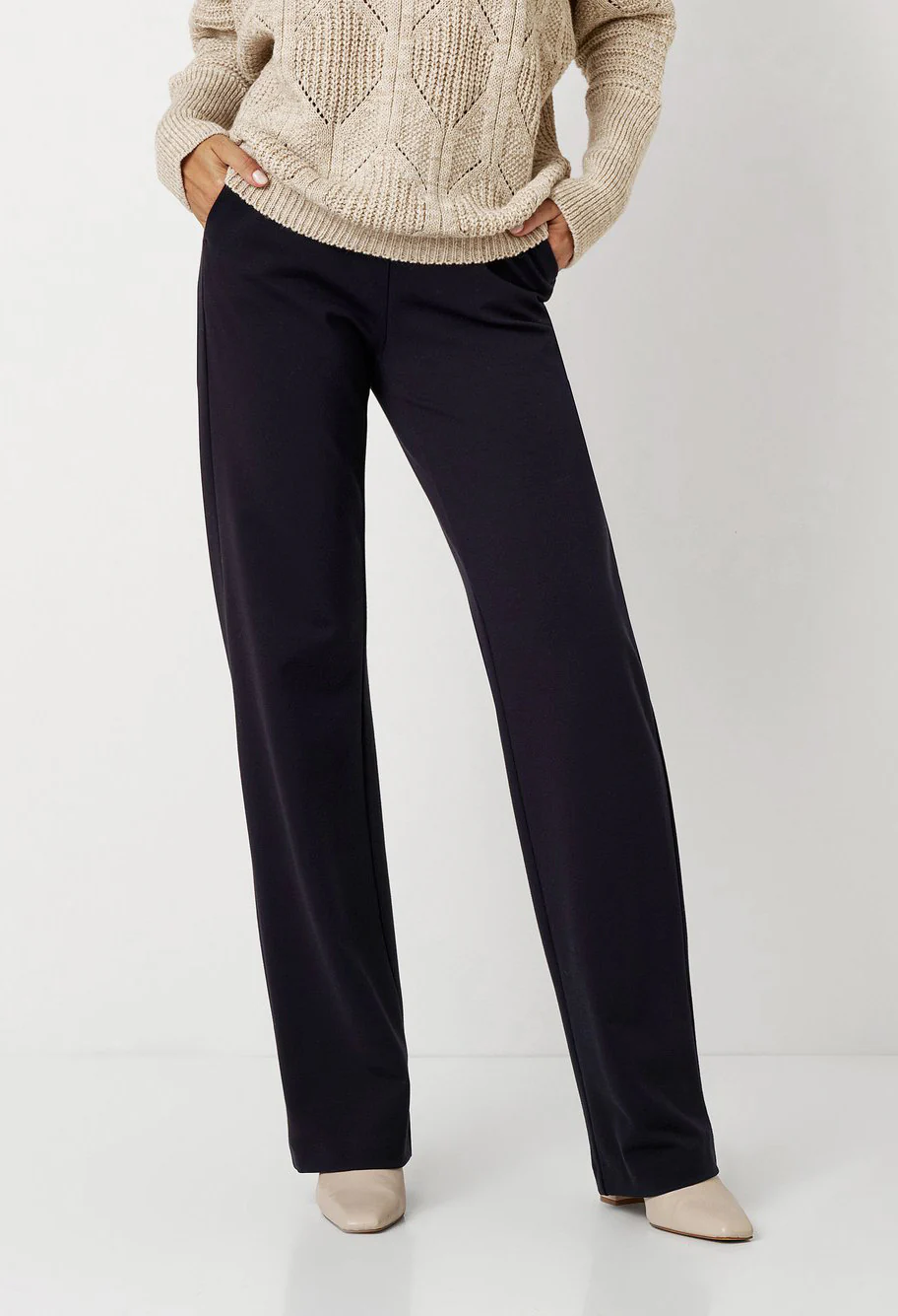 Jenny Wide Leg Trousers - Image 2