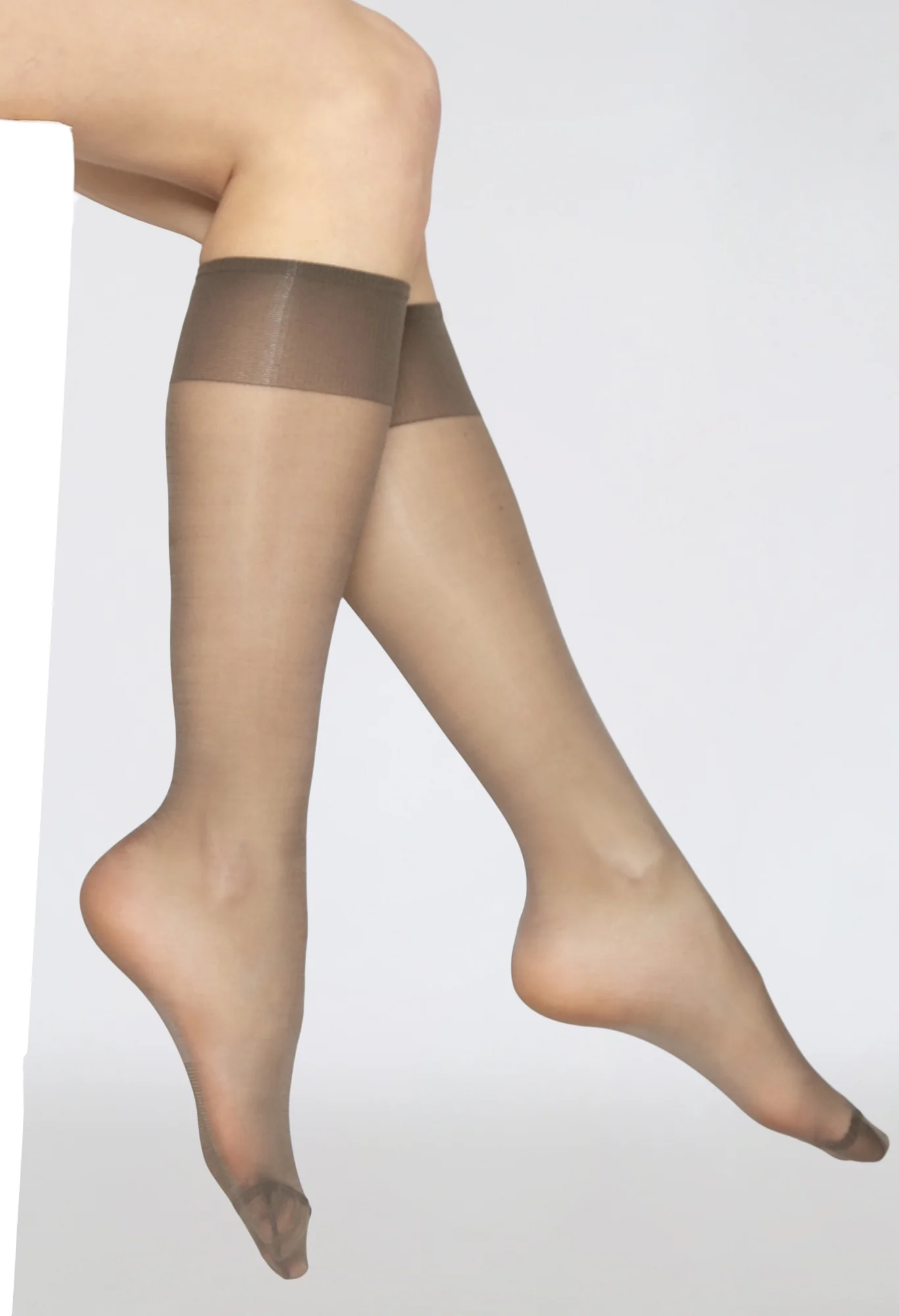 Knee High Satin Sheen Socks - Image 3