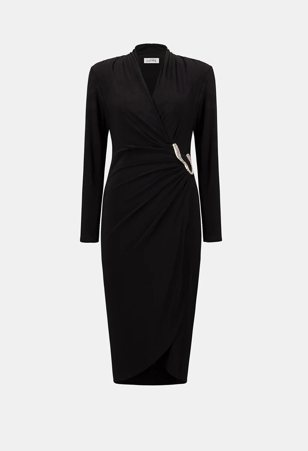 Knee-length Wrap Dress - Image 6