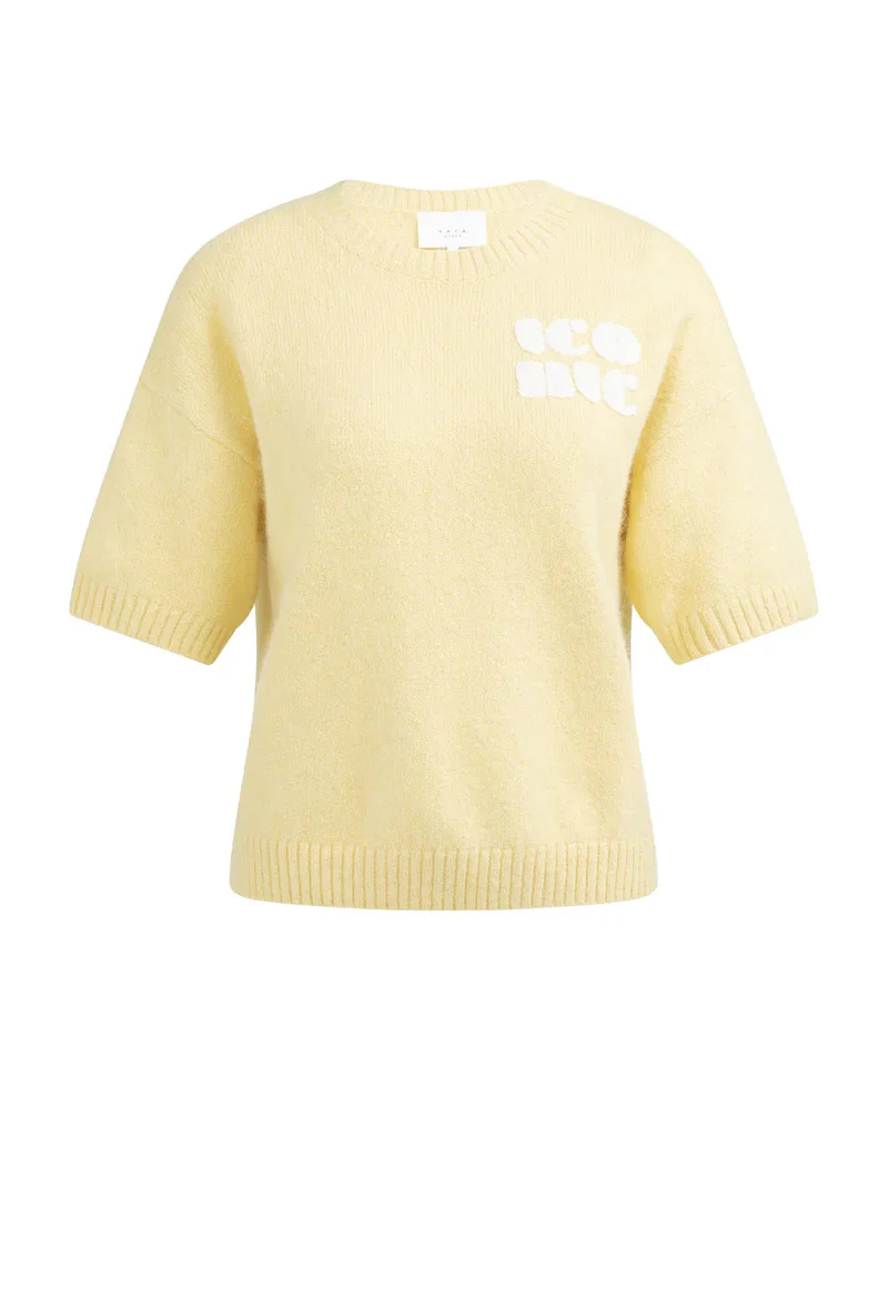Knitted short sleeve Jumper - Image 5