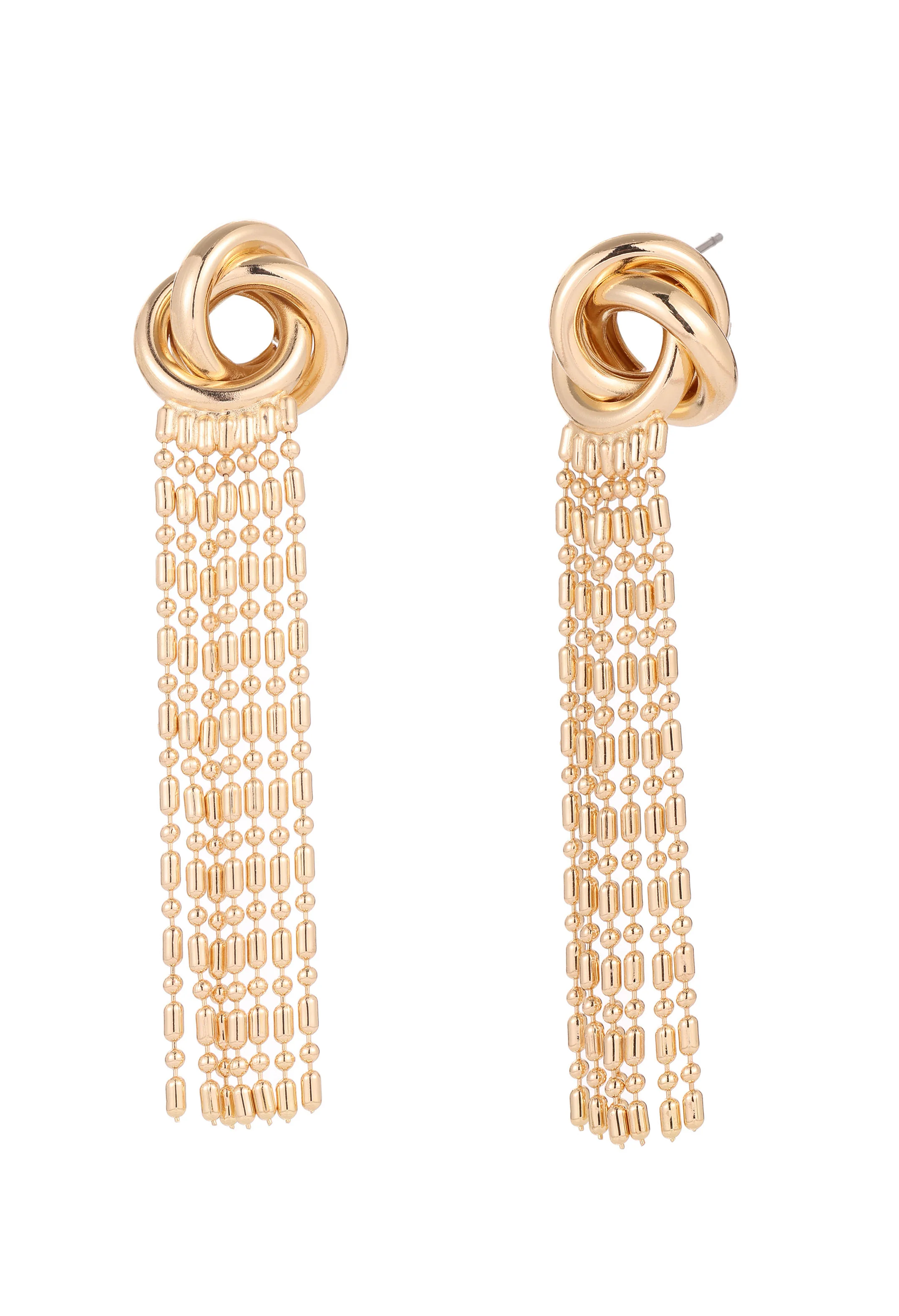 Knot and Tassel Earrings