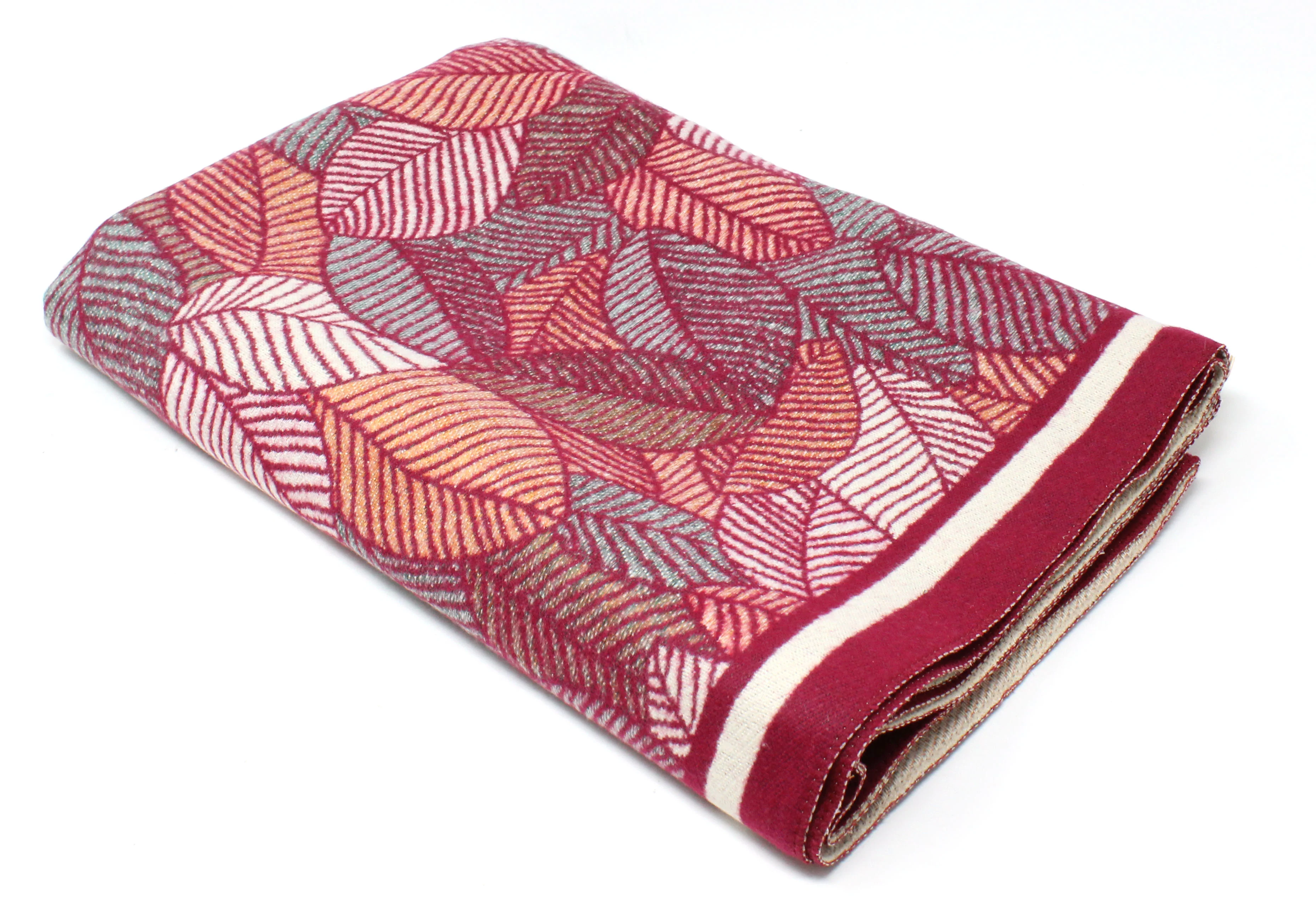 Leaf Print Scarf - Image 6