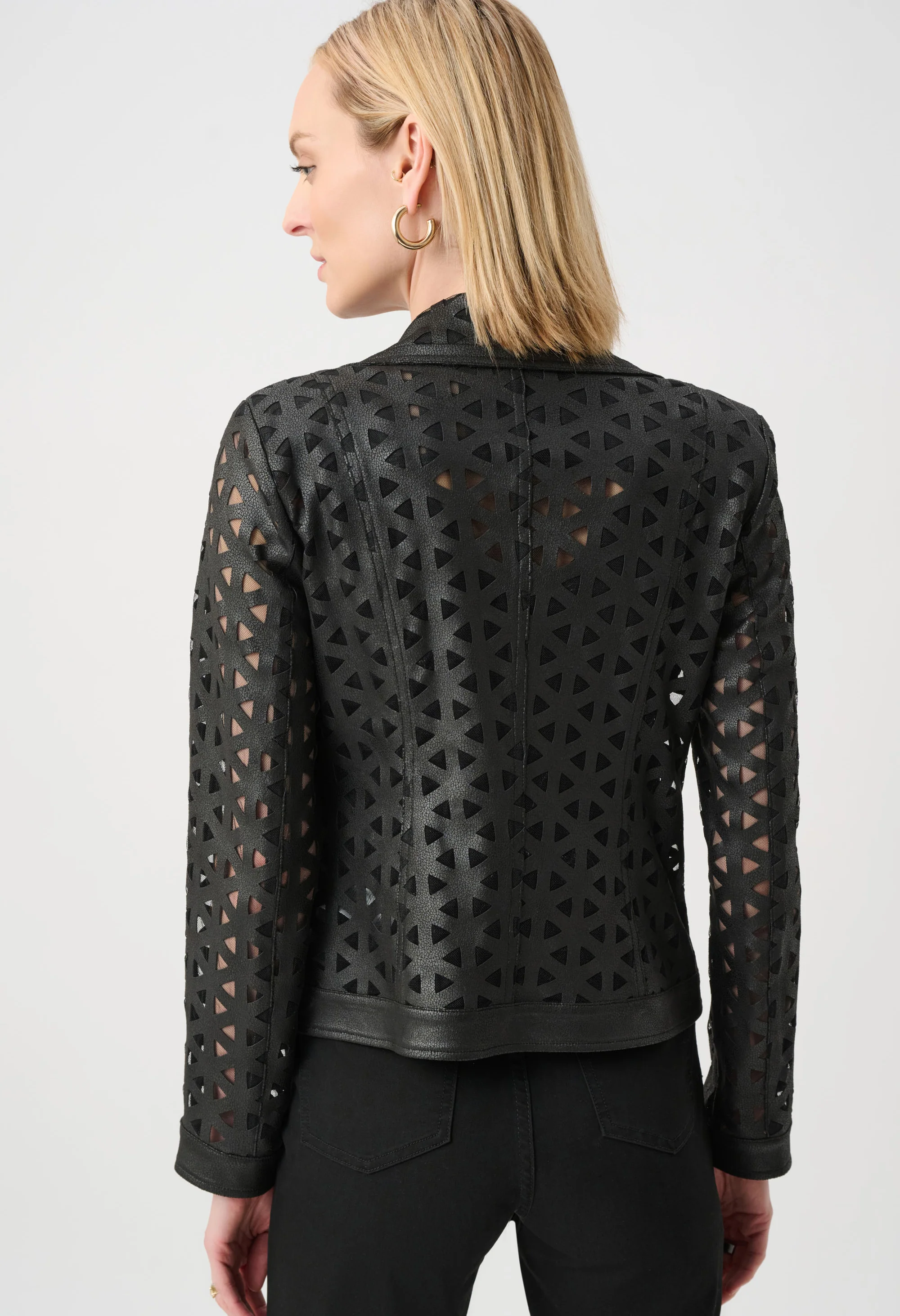 Leather Biker Jacket - Image 2