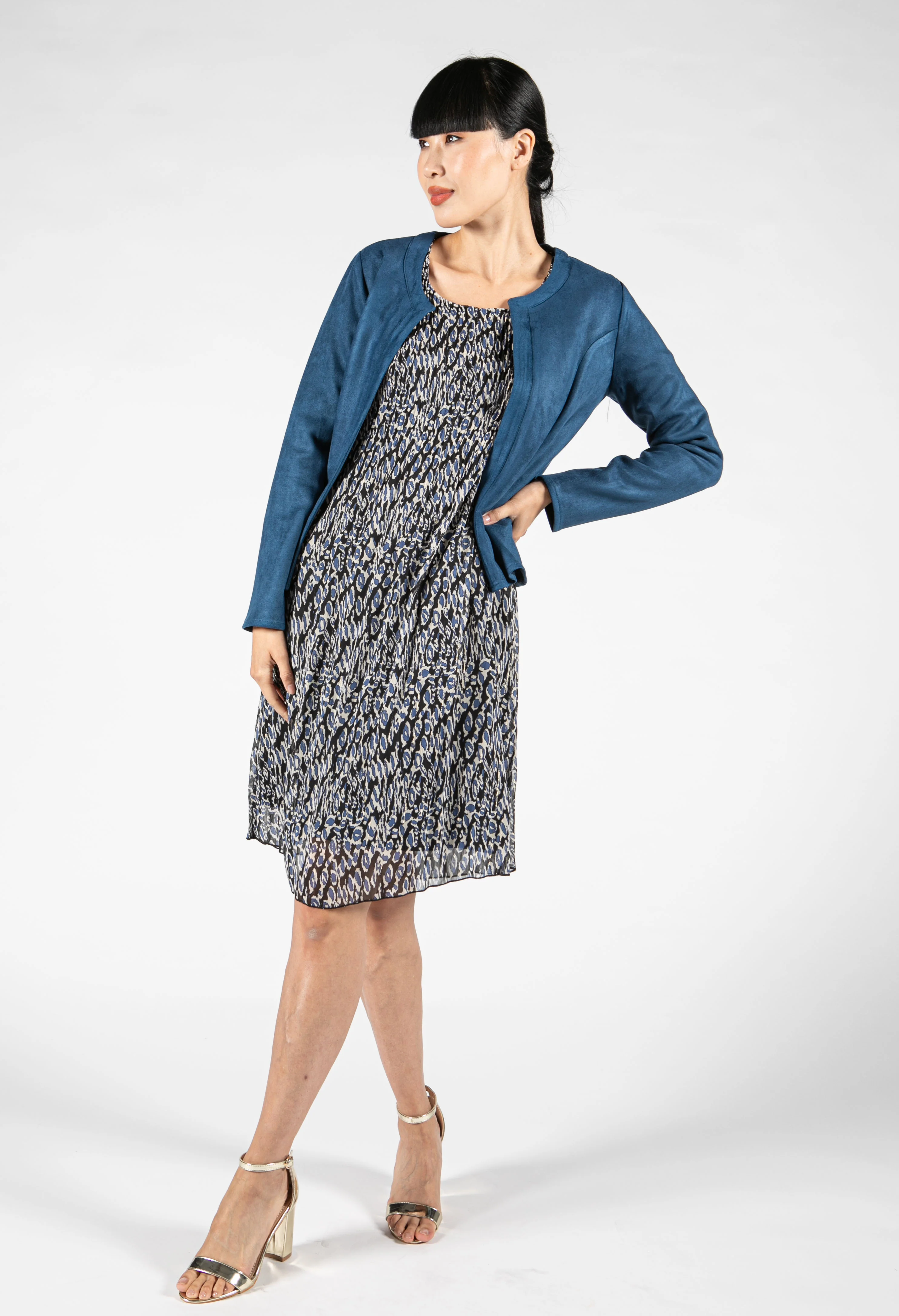 Leo Plisse Dress - Image 10