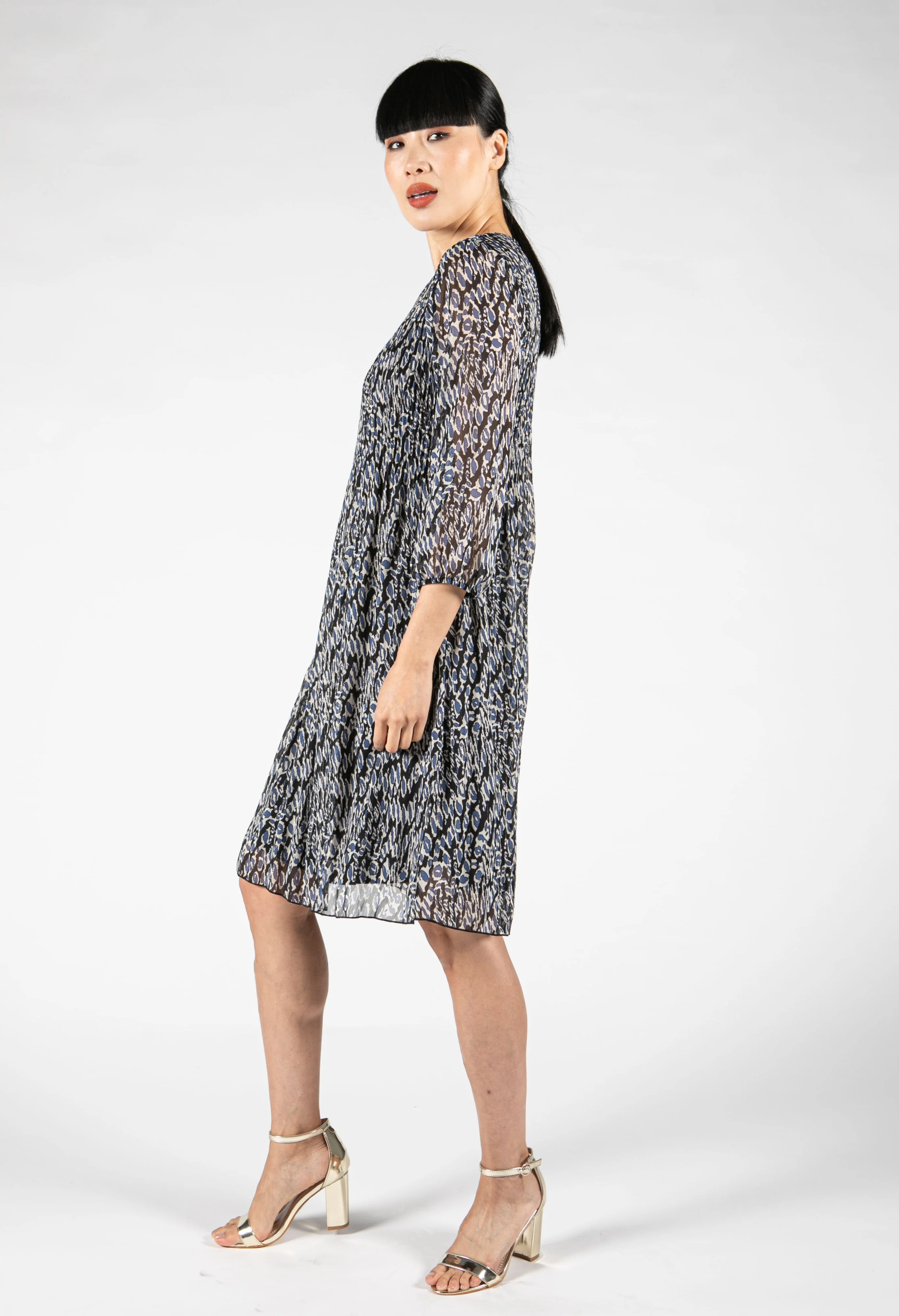 Leo Plisse Dress - Image 7
