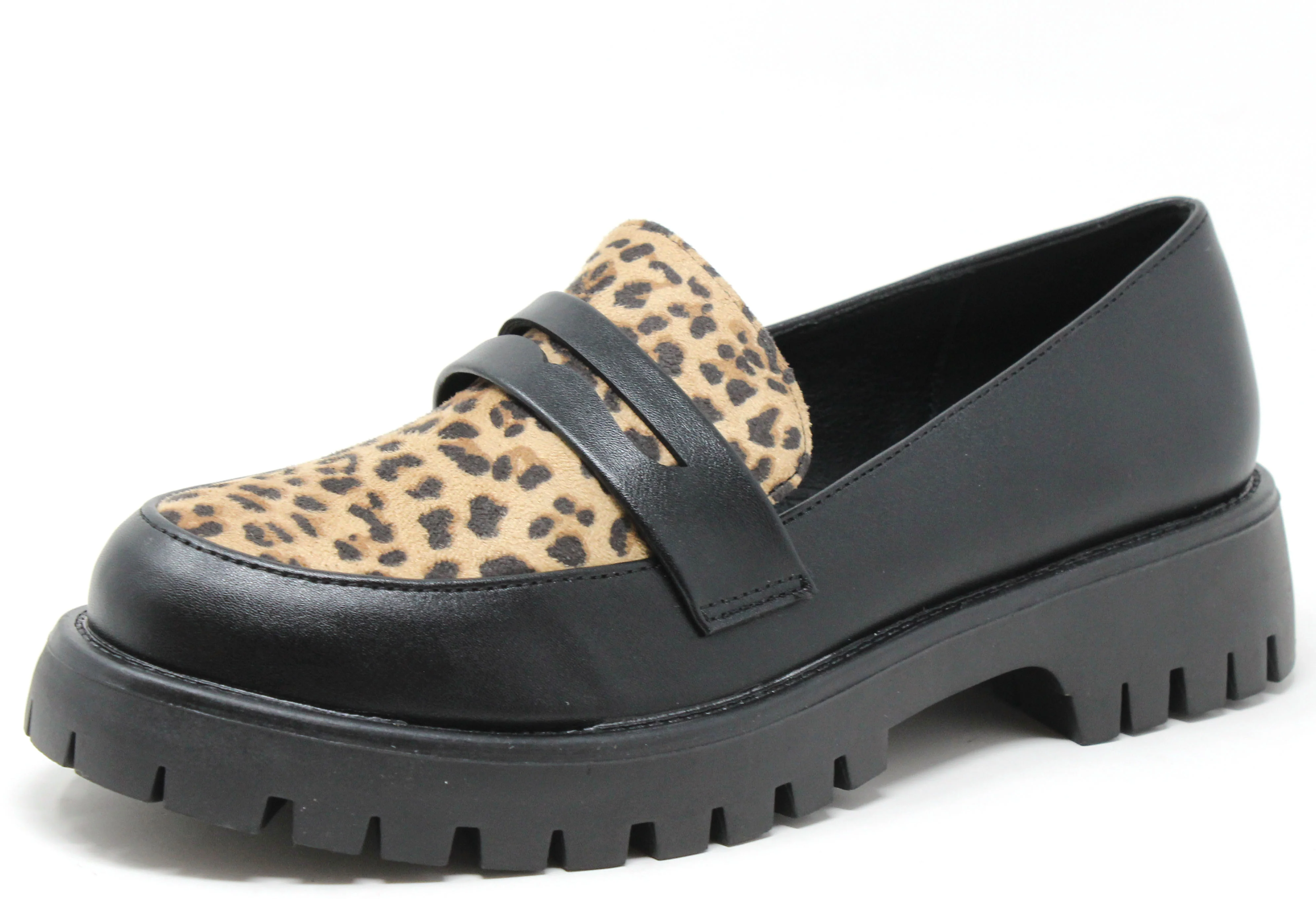 Leopard Front Loafer