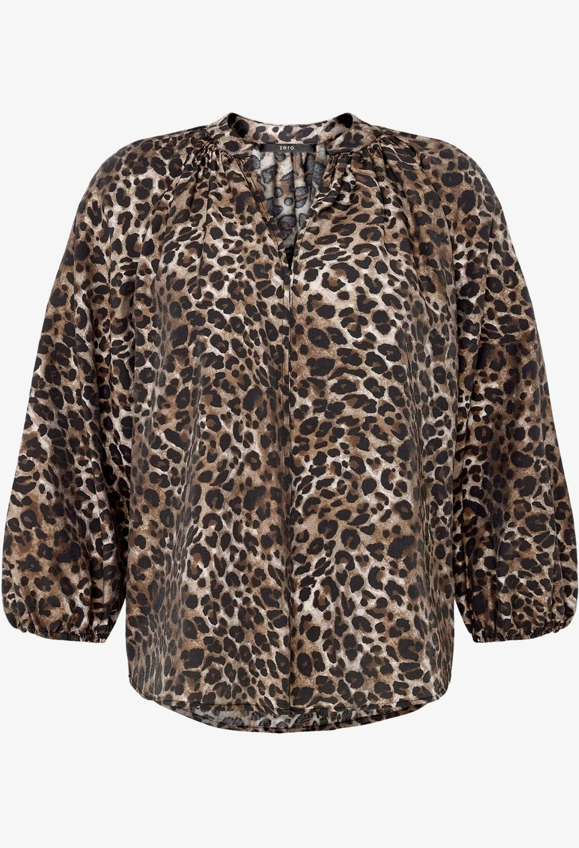 Leopard Print Slip On Blouse - Image 5