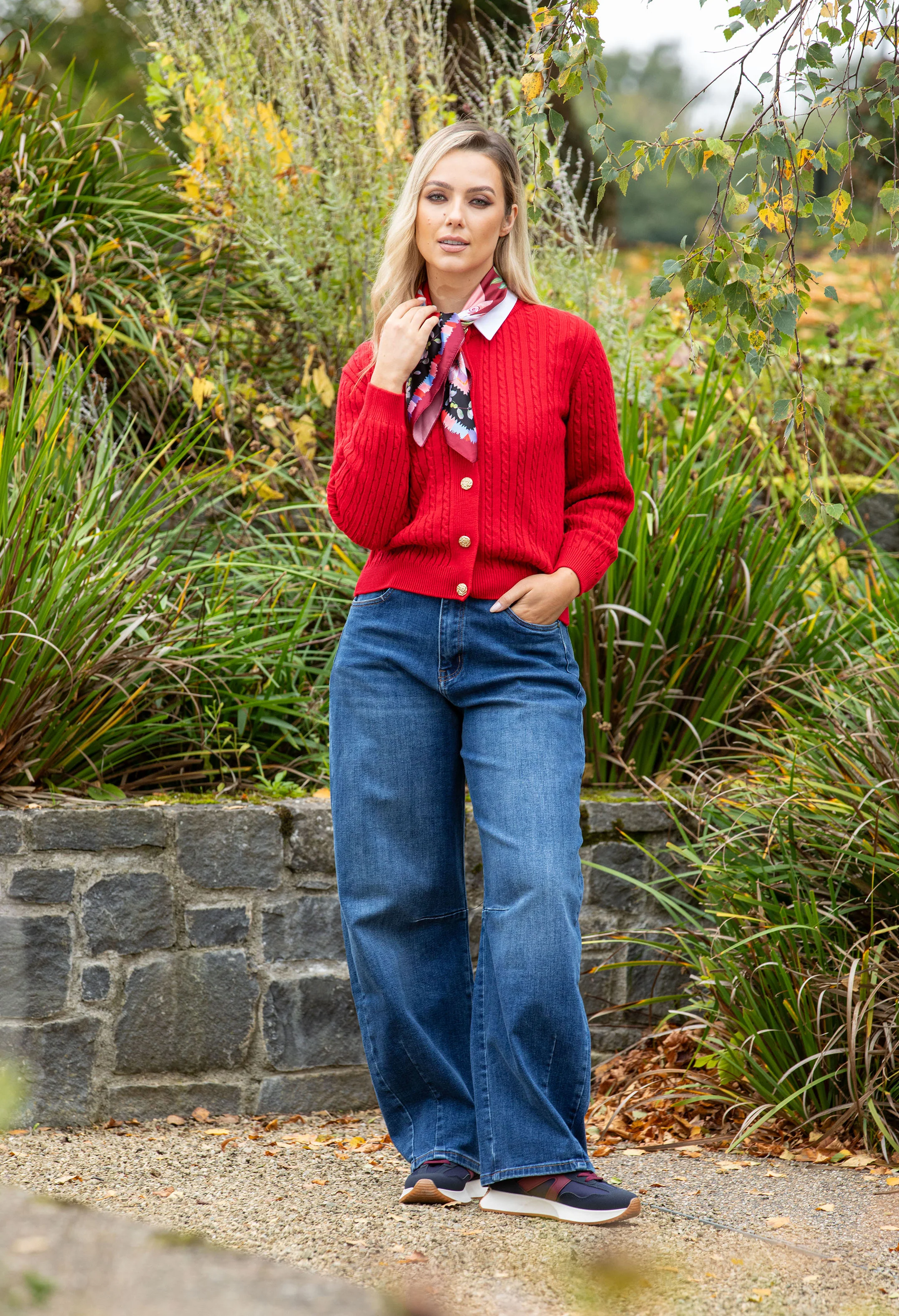 Louisa Barrel Leg Jeans