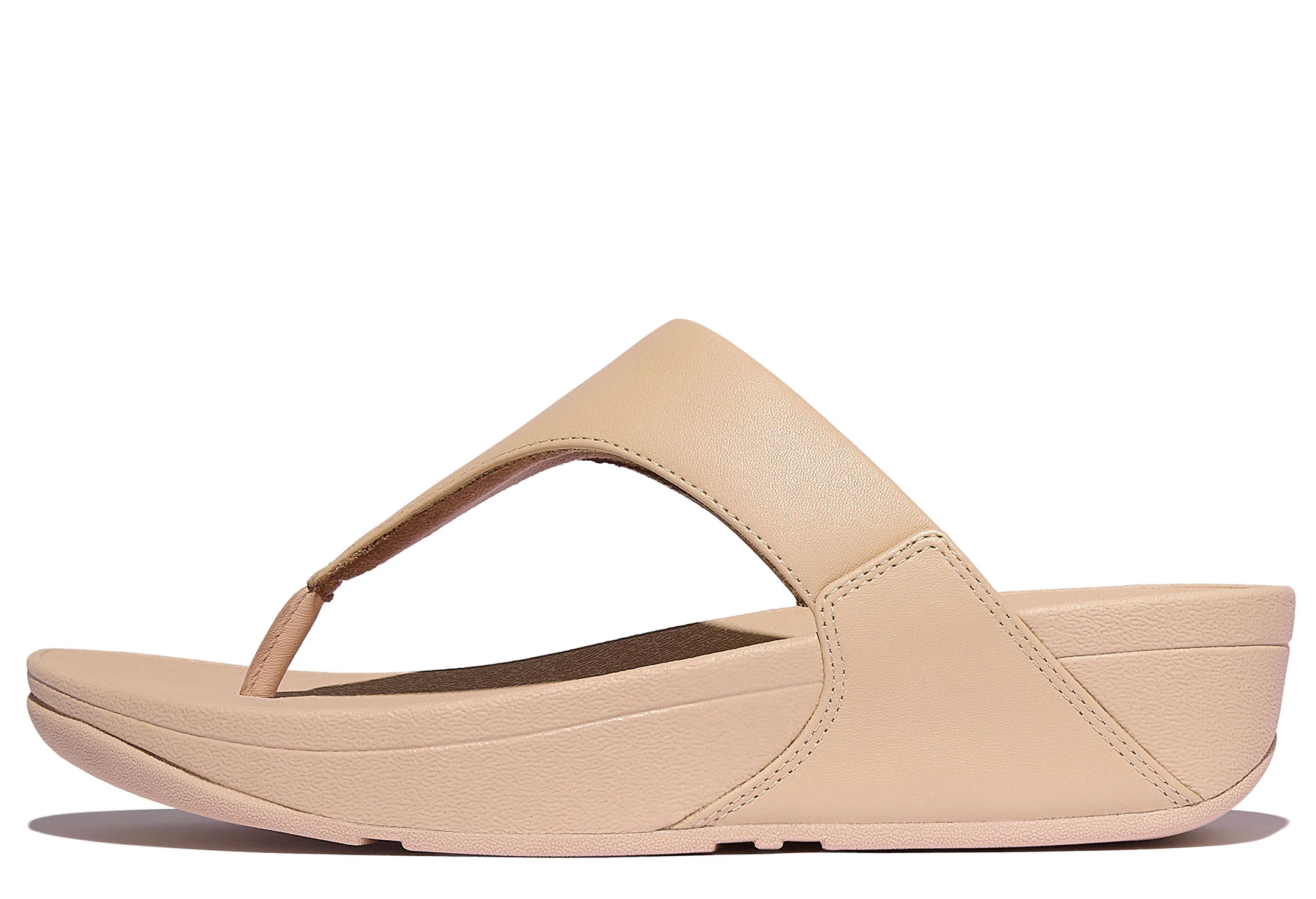 LULU Leather Toe-Post Sandals - Image 2