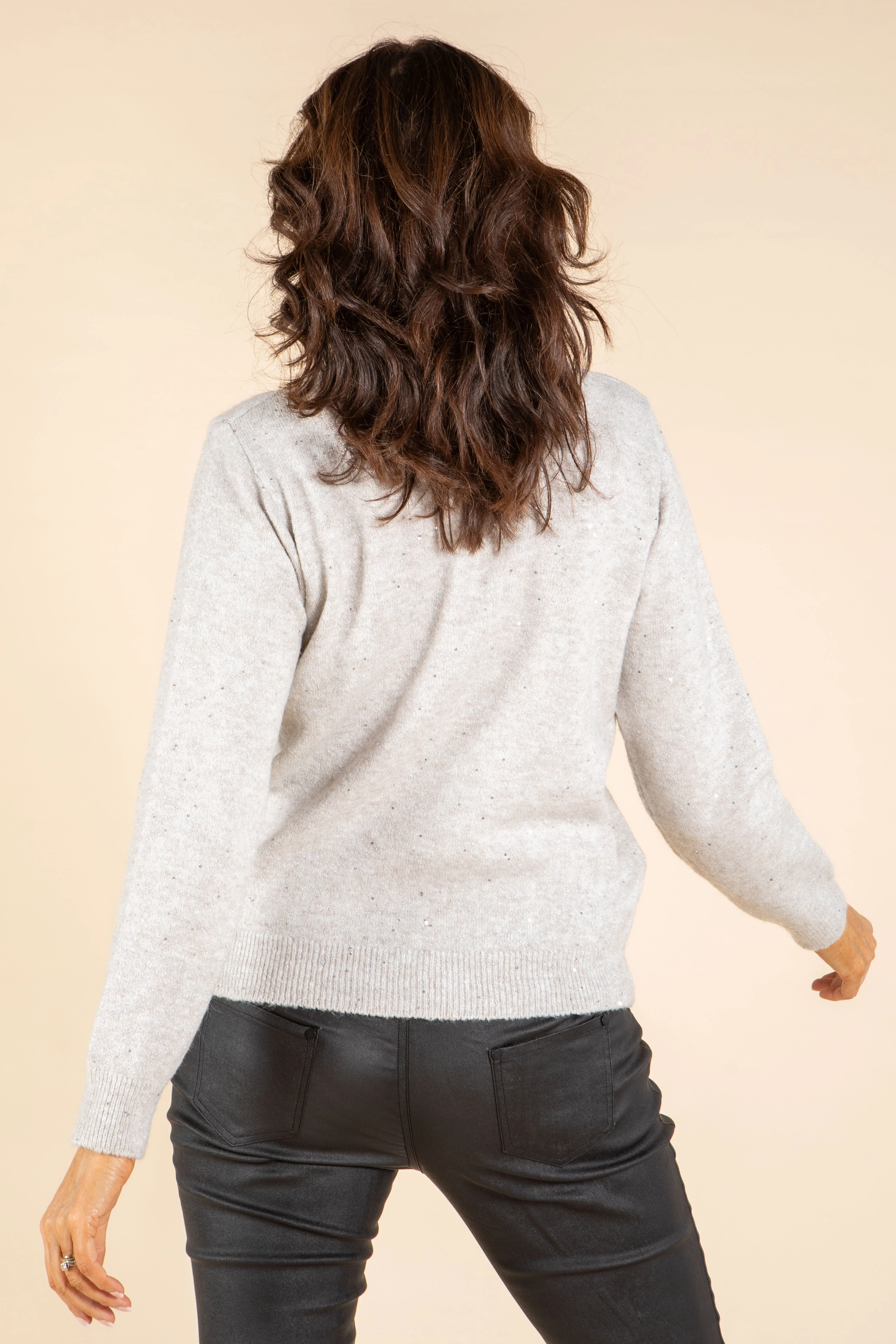 Lurex Sparkle Jumper - Image 5