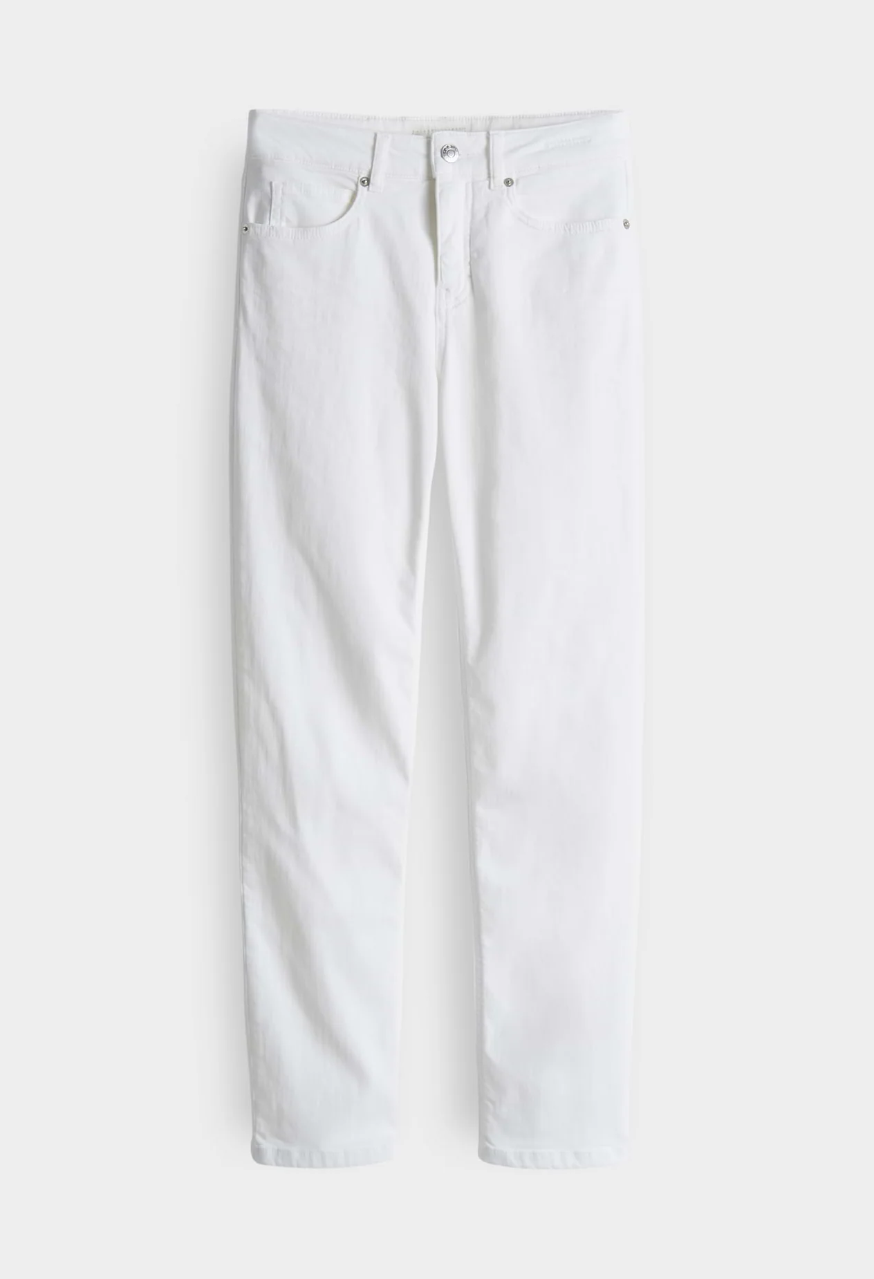 Melly Base Mid Rise Straight Jeans - Image 4