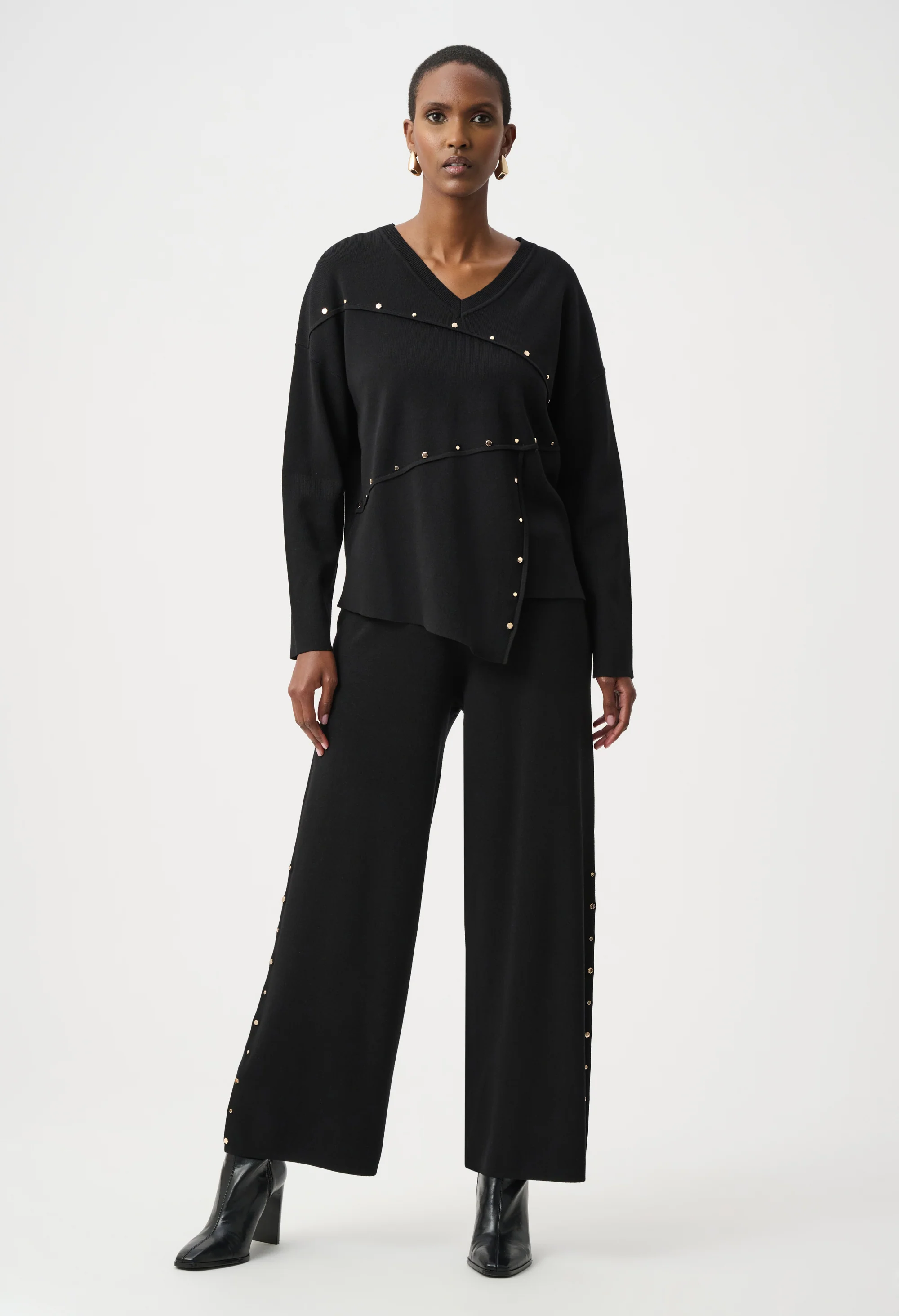 Mid-rise Wide-leg Trousers