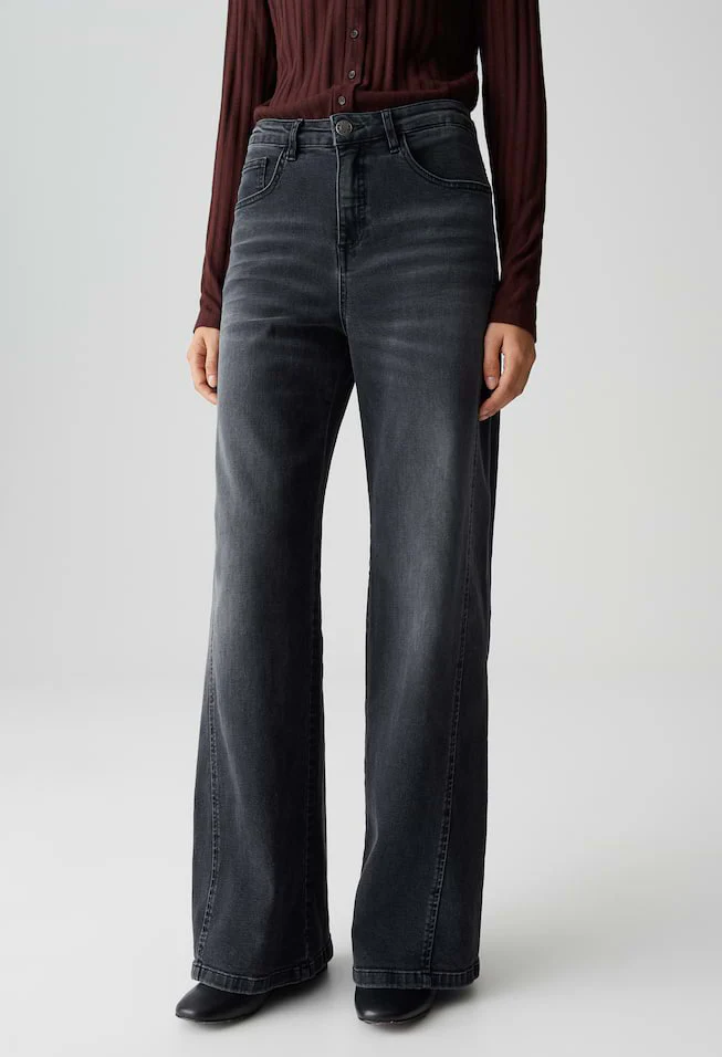 Miva Modern Palazzo Jeans - Image 6