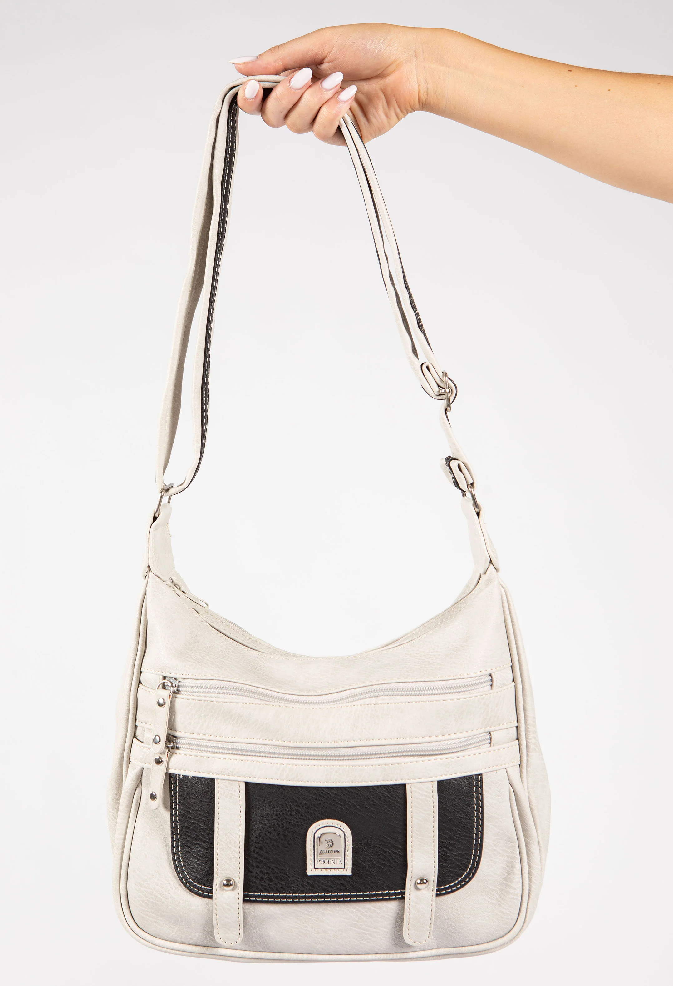 Multi Pocket Faux Leather Bag - Image 3