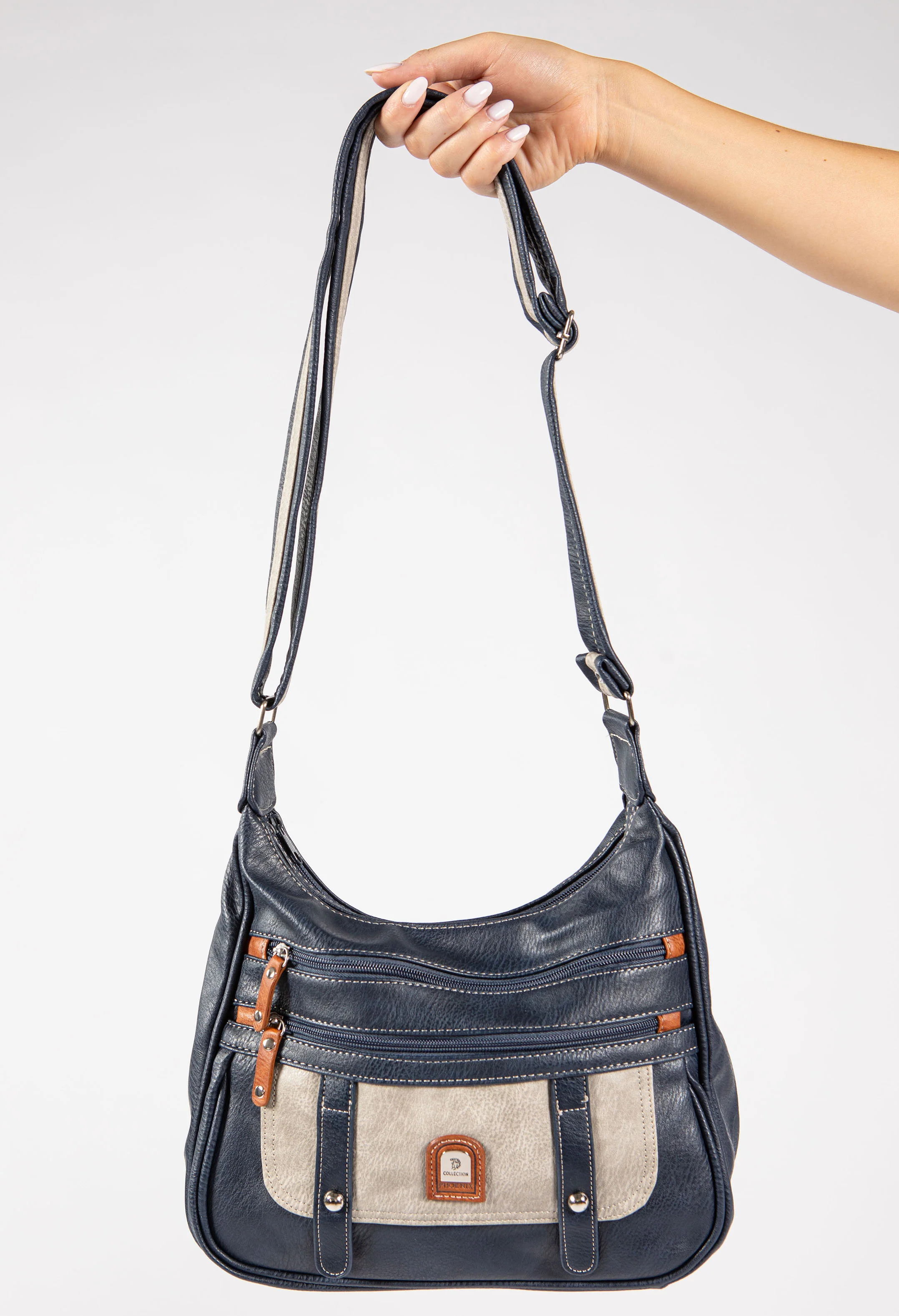 Multi Zip Crossbody Bag - Image 3