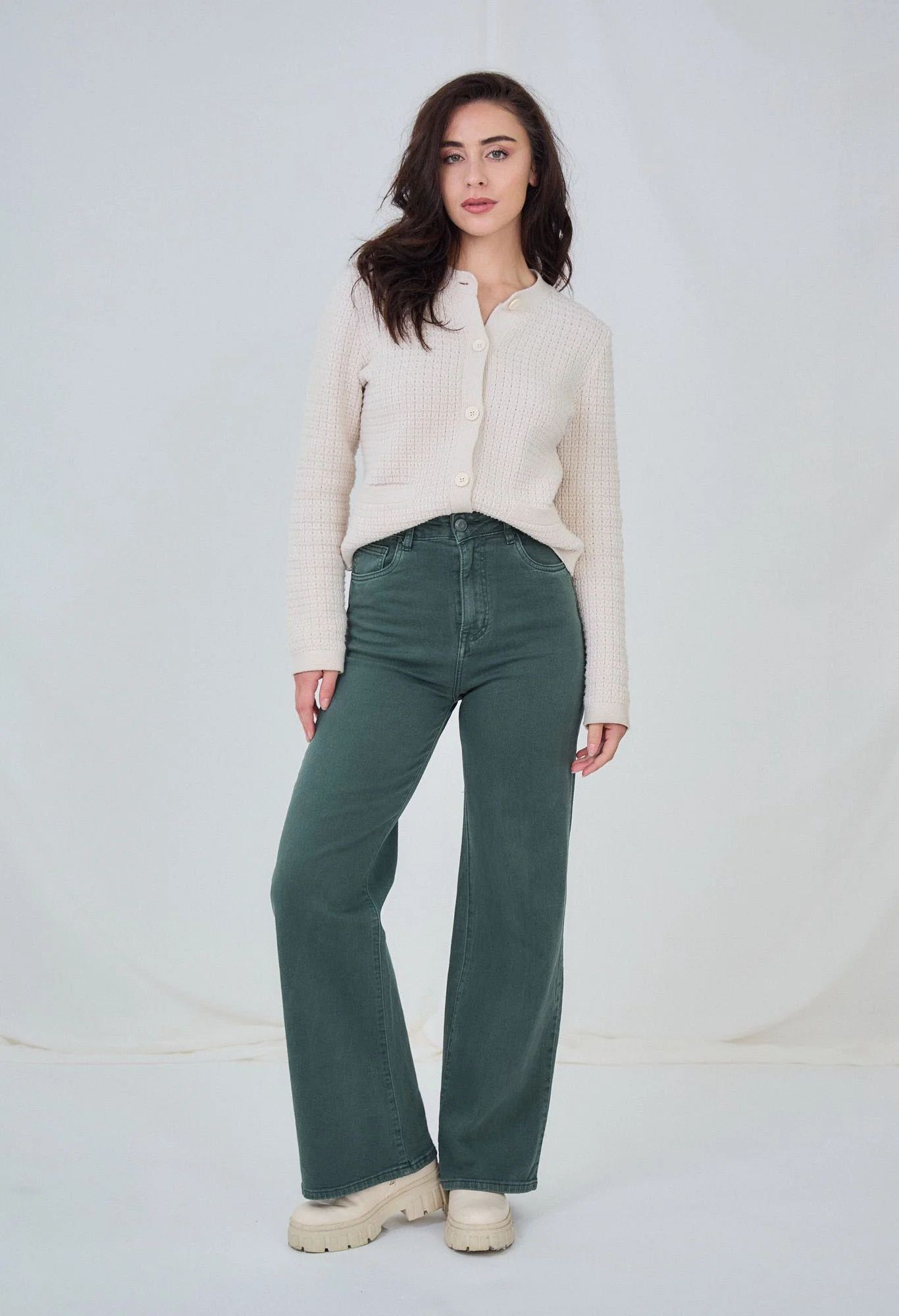 Natalia Wide Leg Jeans - Image 16